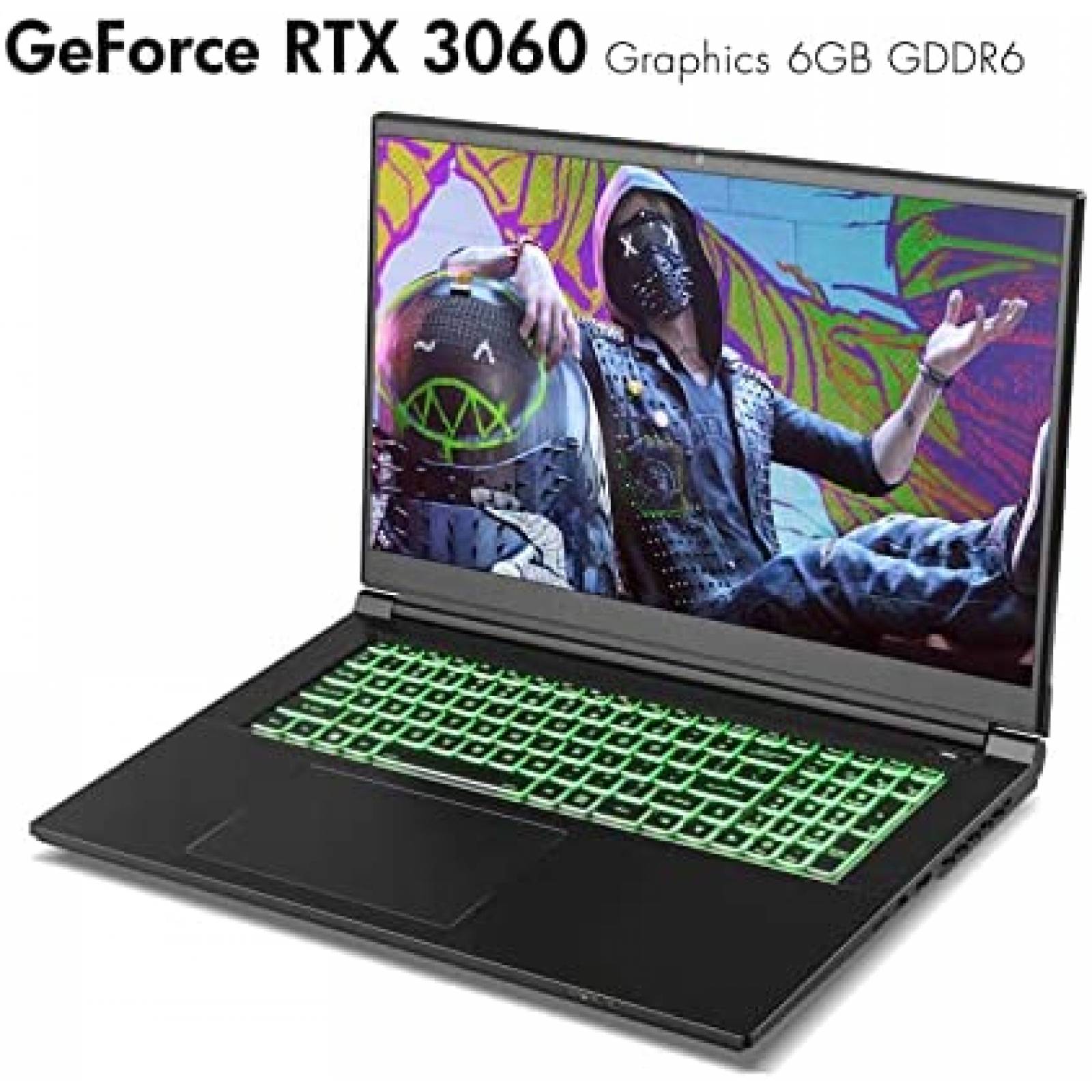 Laptop Gamer Sager NP788 17.3'' RTX3060 Intel i7 32GB 1TB