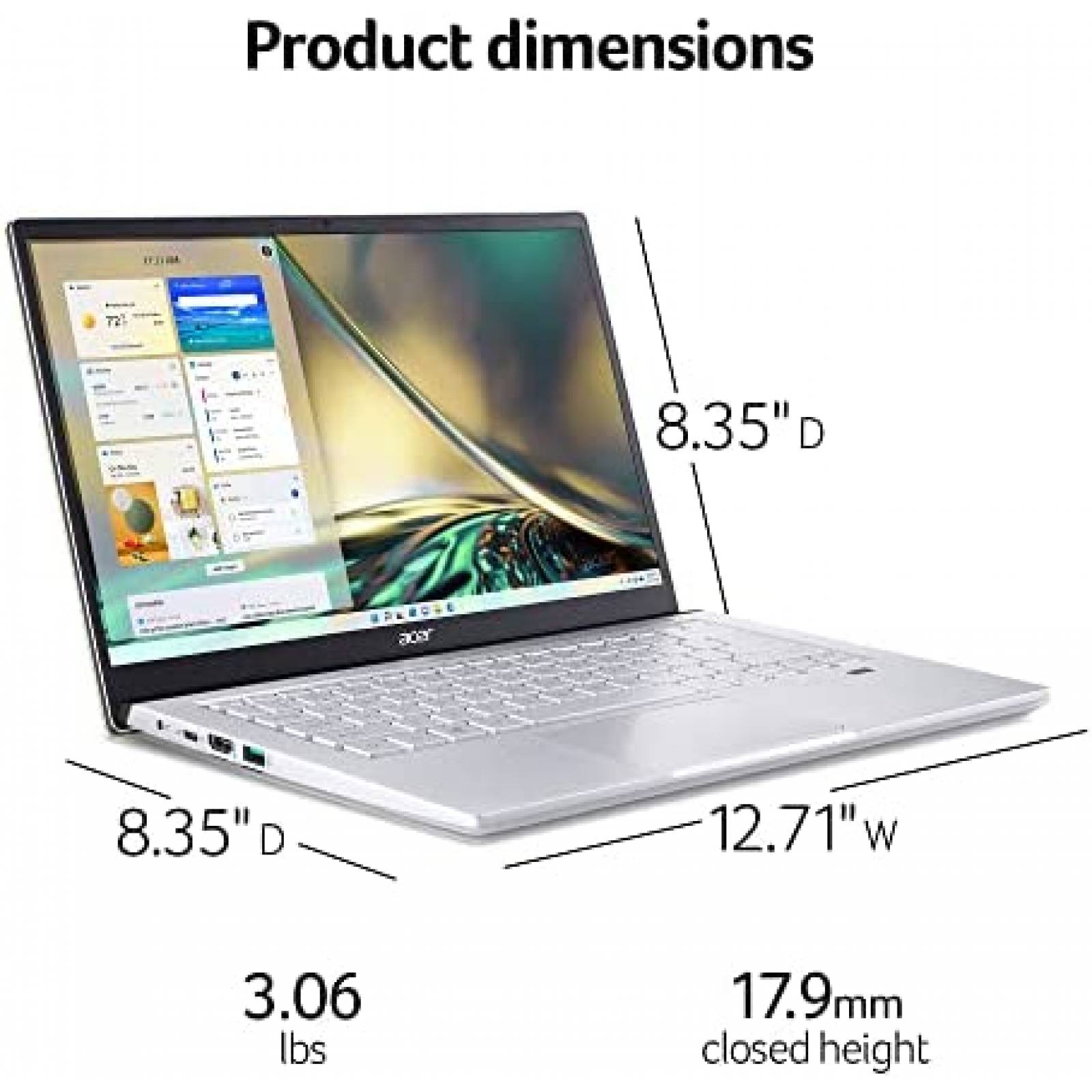 Laptop Acer Swift X SFX14-42G-R607 R7 16GB 512GB RTX 3050 Ti