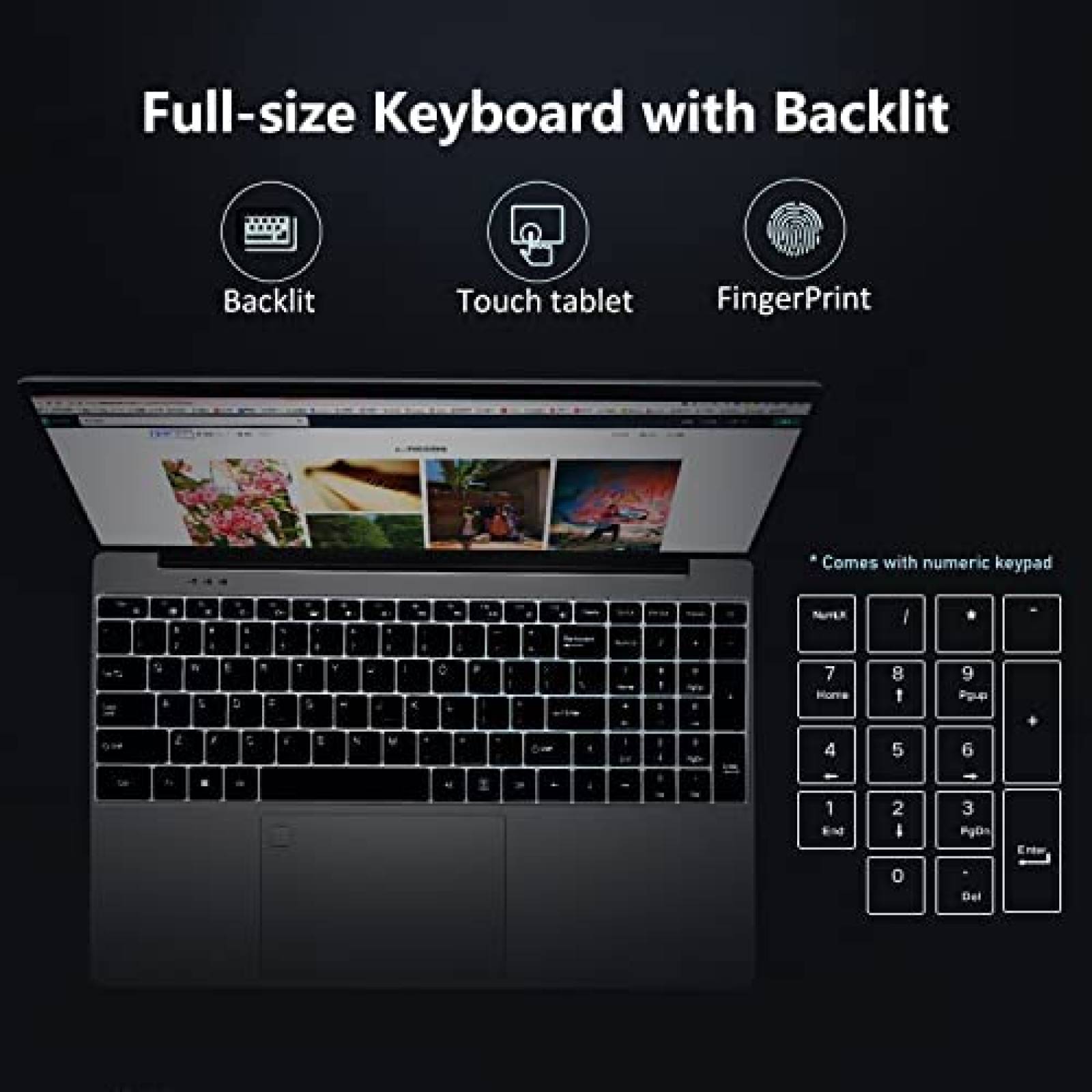 Laptop VGKE B15 15.6'' Intel Celeron J4125 12GB 256GB W11