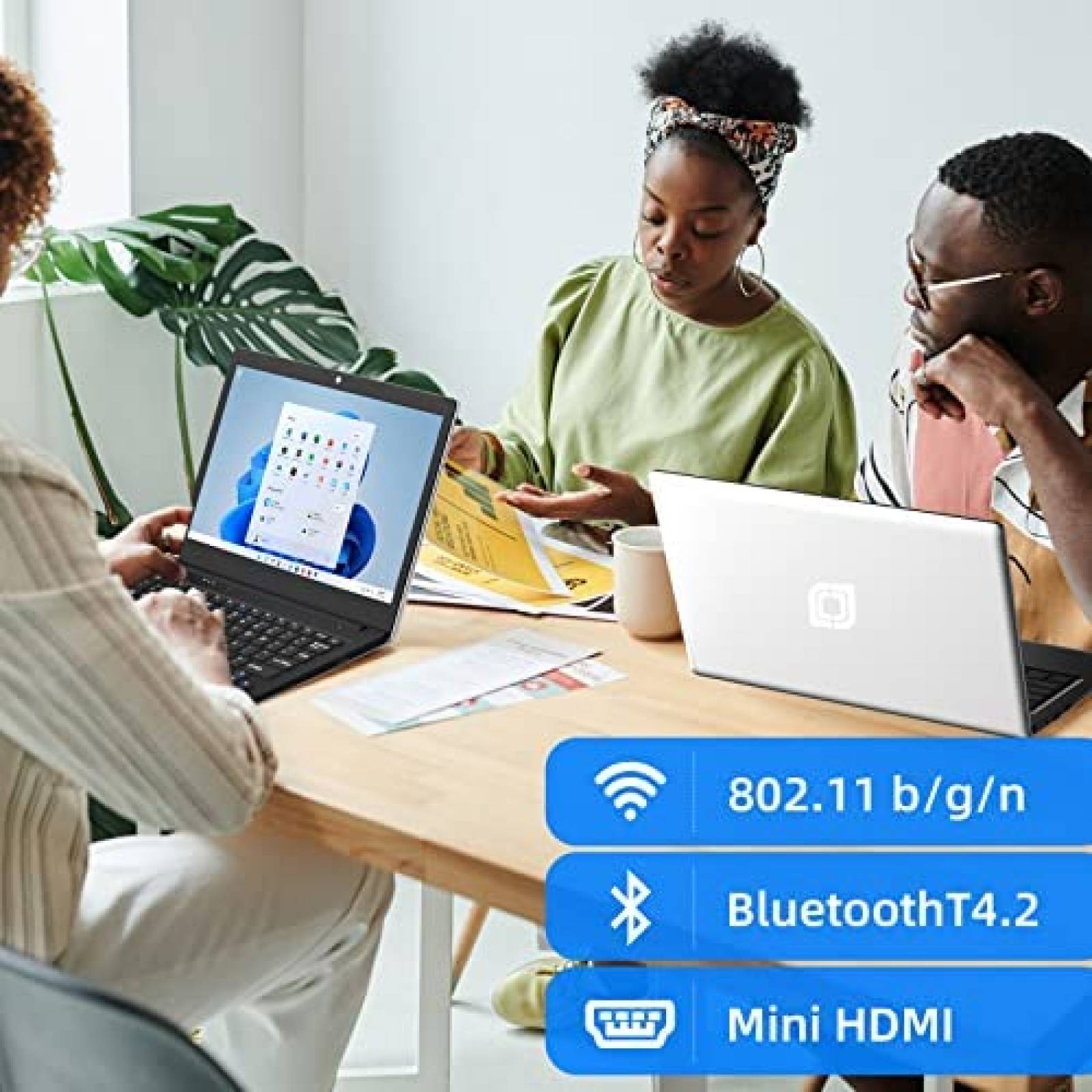 Laptop Jumper Ezbook 11.6'' Intel N3350 4GB 64GB -Negro