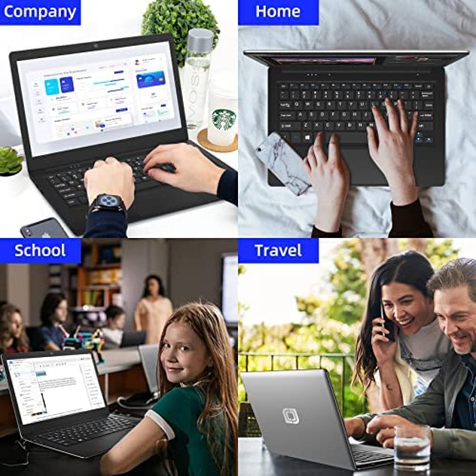 Laptop Jumper Ezbook 11.6'' Intel N3350 4GB 64GB -Negro