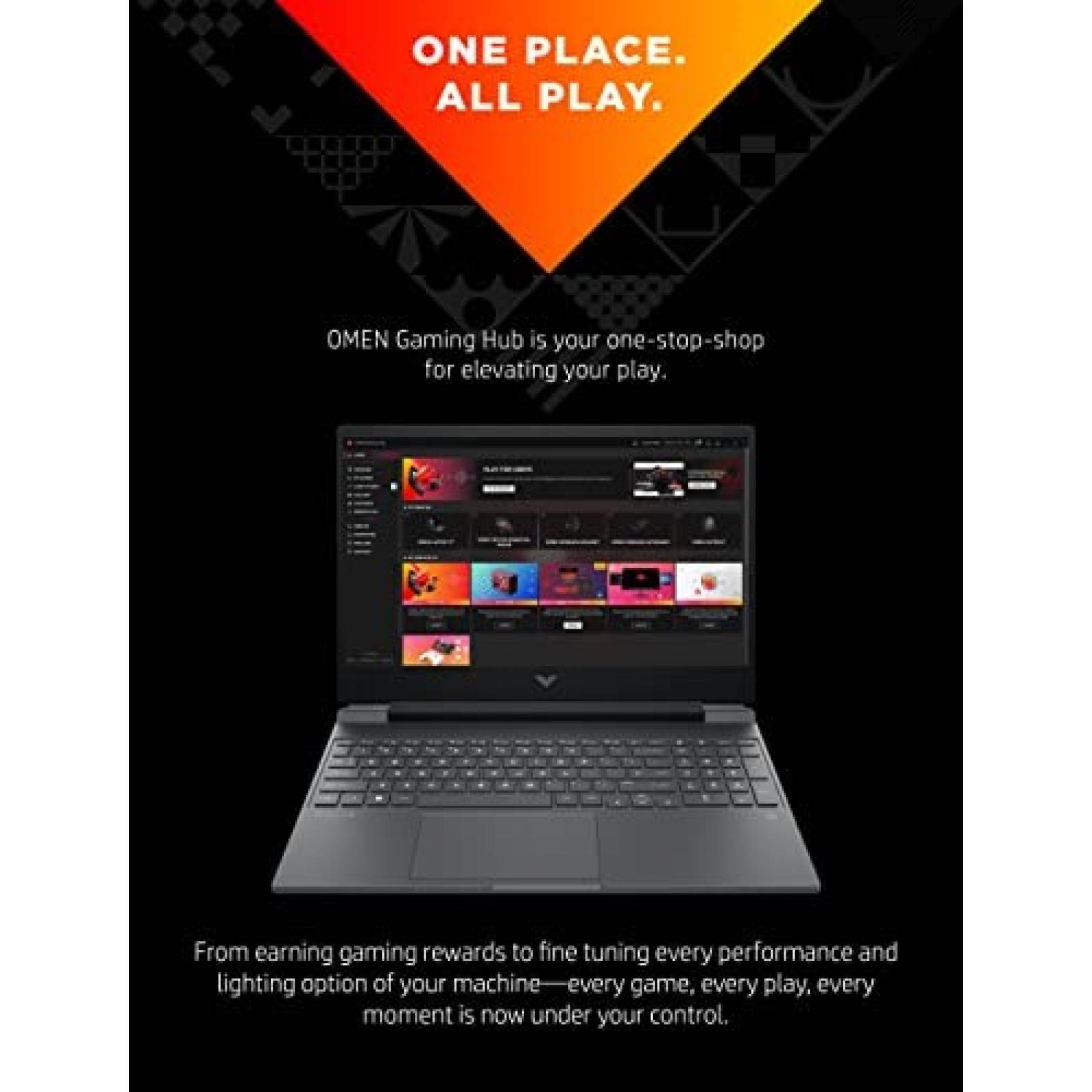 Laptop Gamer HP Victus 15.6'' Intel i5 GeForce RTX 8 GB