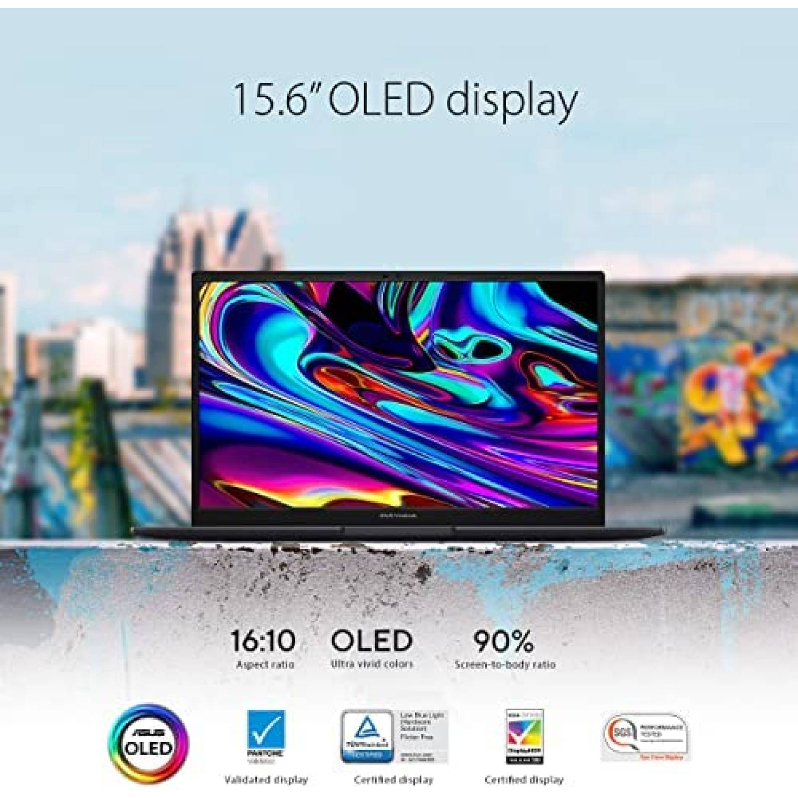 Laptop ASUS VivoBook S 15 15.6 Intel i7 16GB 512GB -Negro