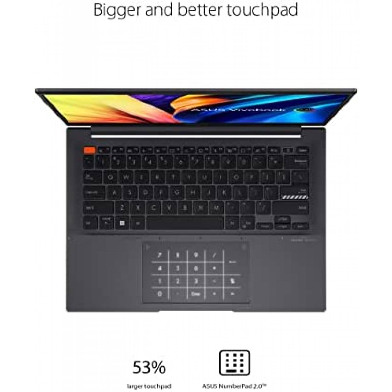 Laptop ASUS VivoBook S 14 14 Intel i7 16GB 512GB -Negro