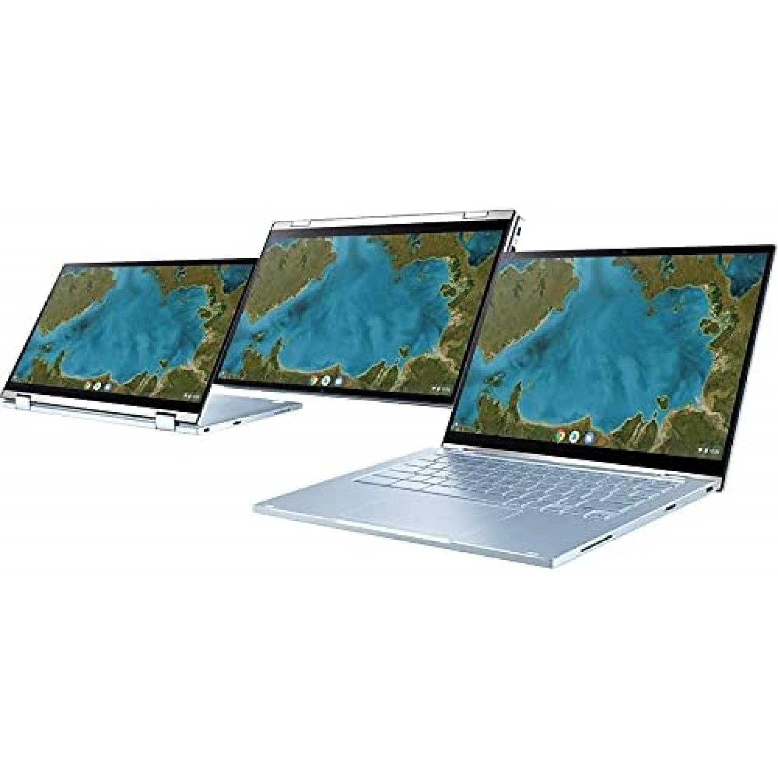 Laptop ASUS Chromebook Flip 14" Chrome OS 4 GB 64 GB -Gris