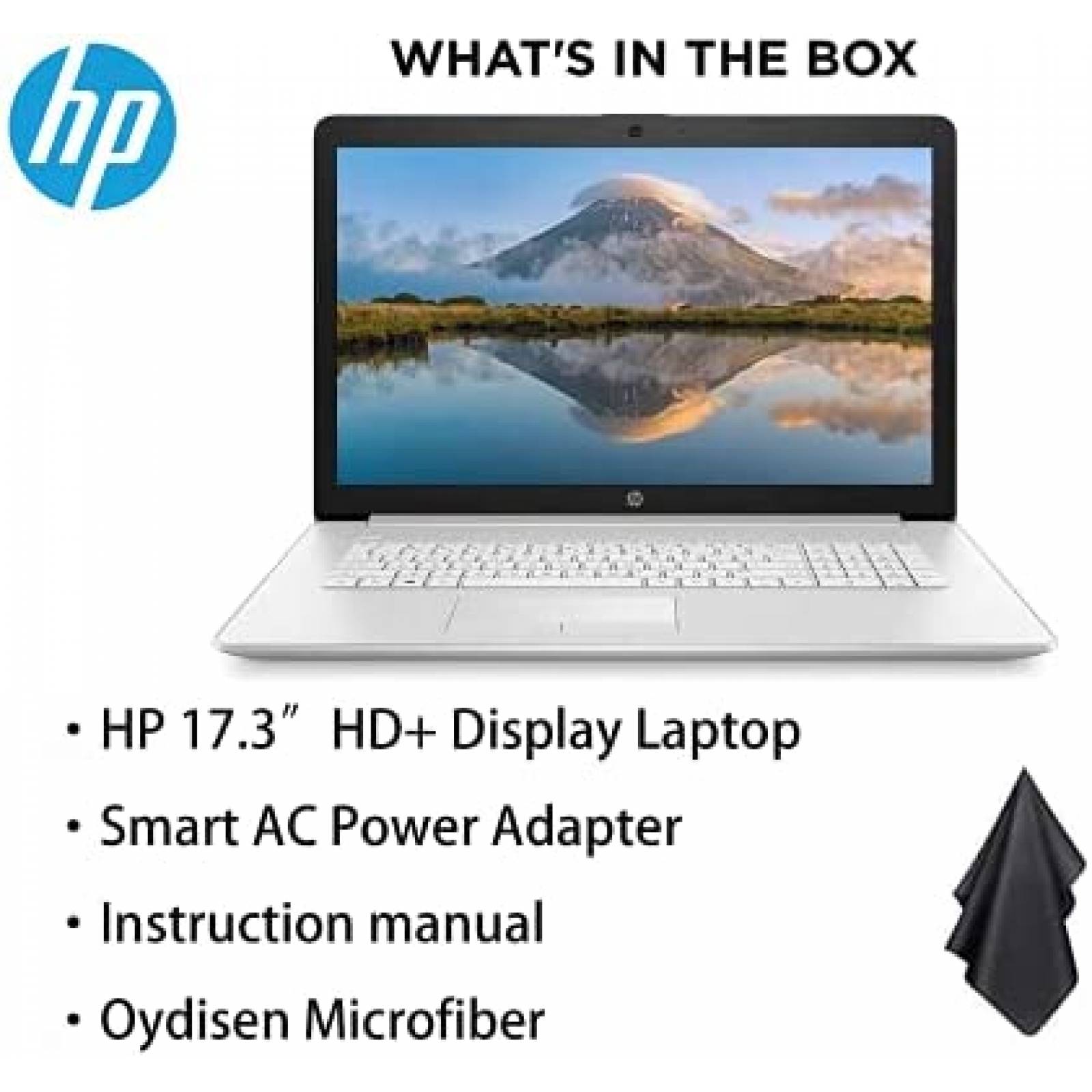 Laptop HP BY65ST Con Teclado Numerico 16GB RAM 512 GB 17.3''