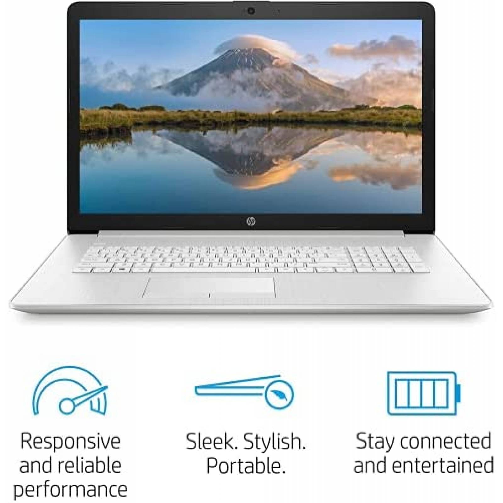 Laptop HP BY65ST Con Teclado Numerico 16GB RAM 512 GB 17.3''