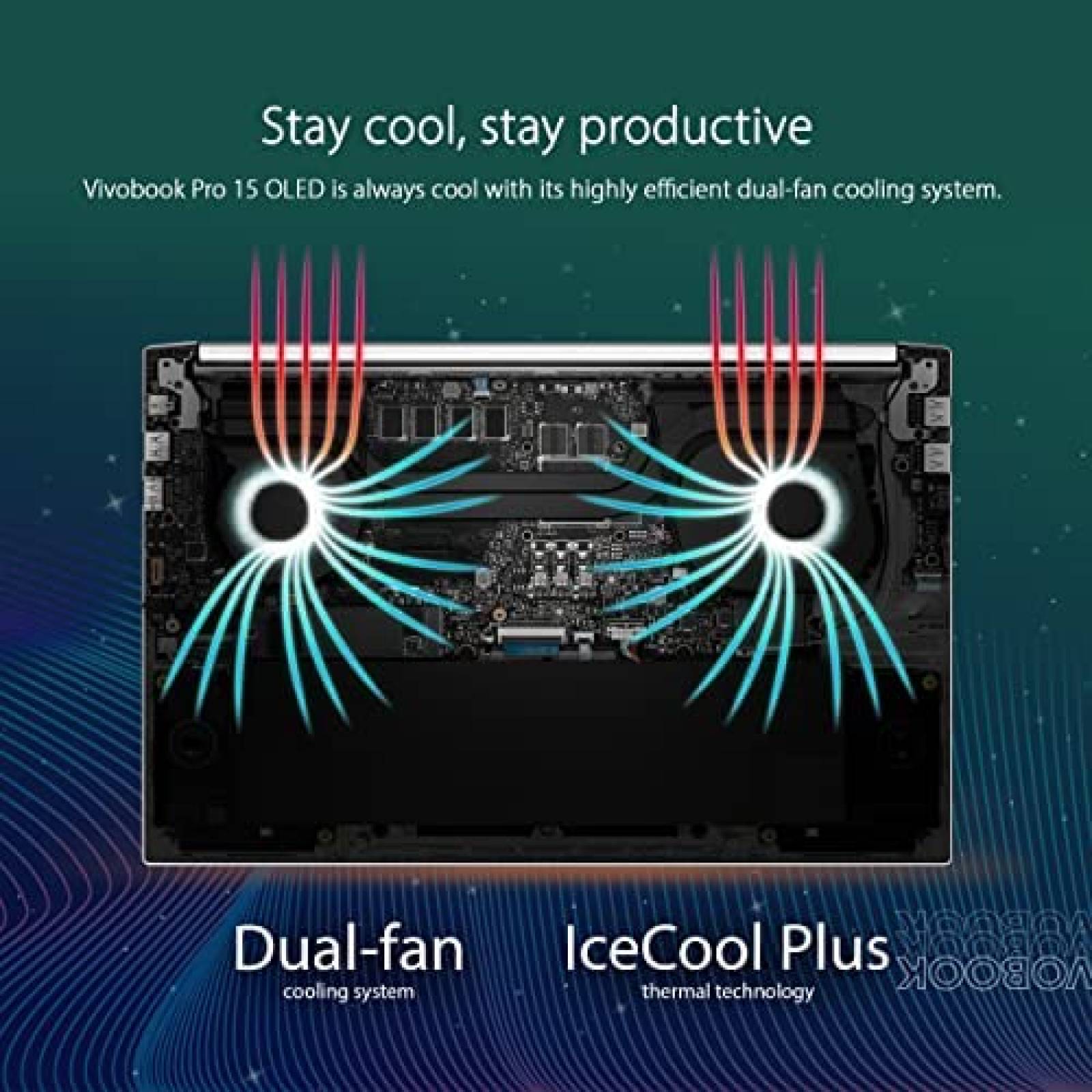 Laptop ASUS VivoBook Pro 15 15.6" FHD Core i5 8 GB 512 GB