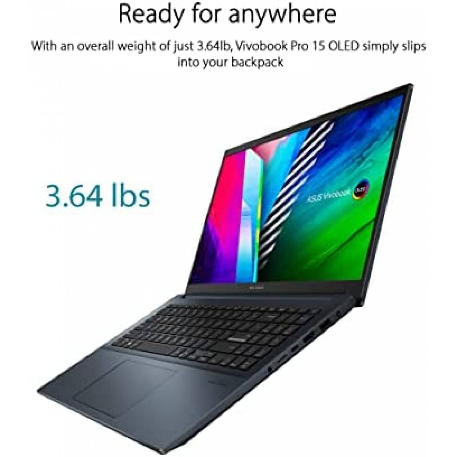 Laptop ASUS VivoBook Pro 15 15.6" FHD Core i5 8 GB 512 GB