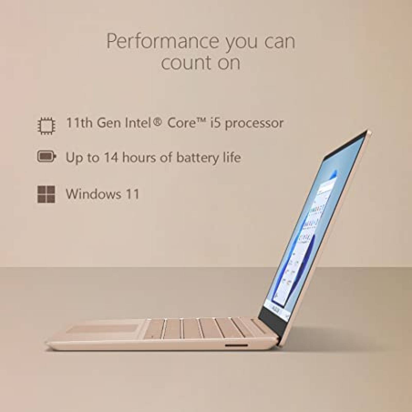 Laptop Microsoft Surface Go 2 12.4 i5 8GB 256GB -Dorado