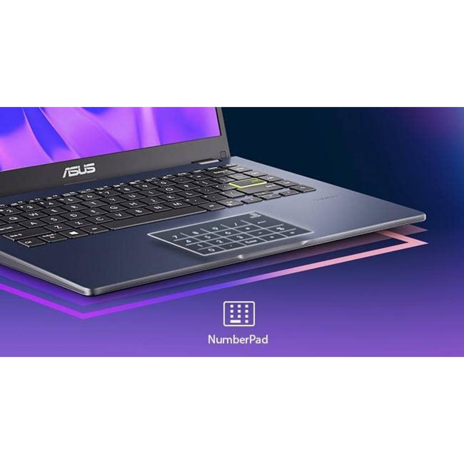 Laptop ASUS 14'' Intel Celeron N4020 4GB 128GB -Negro