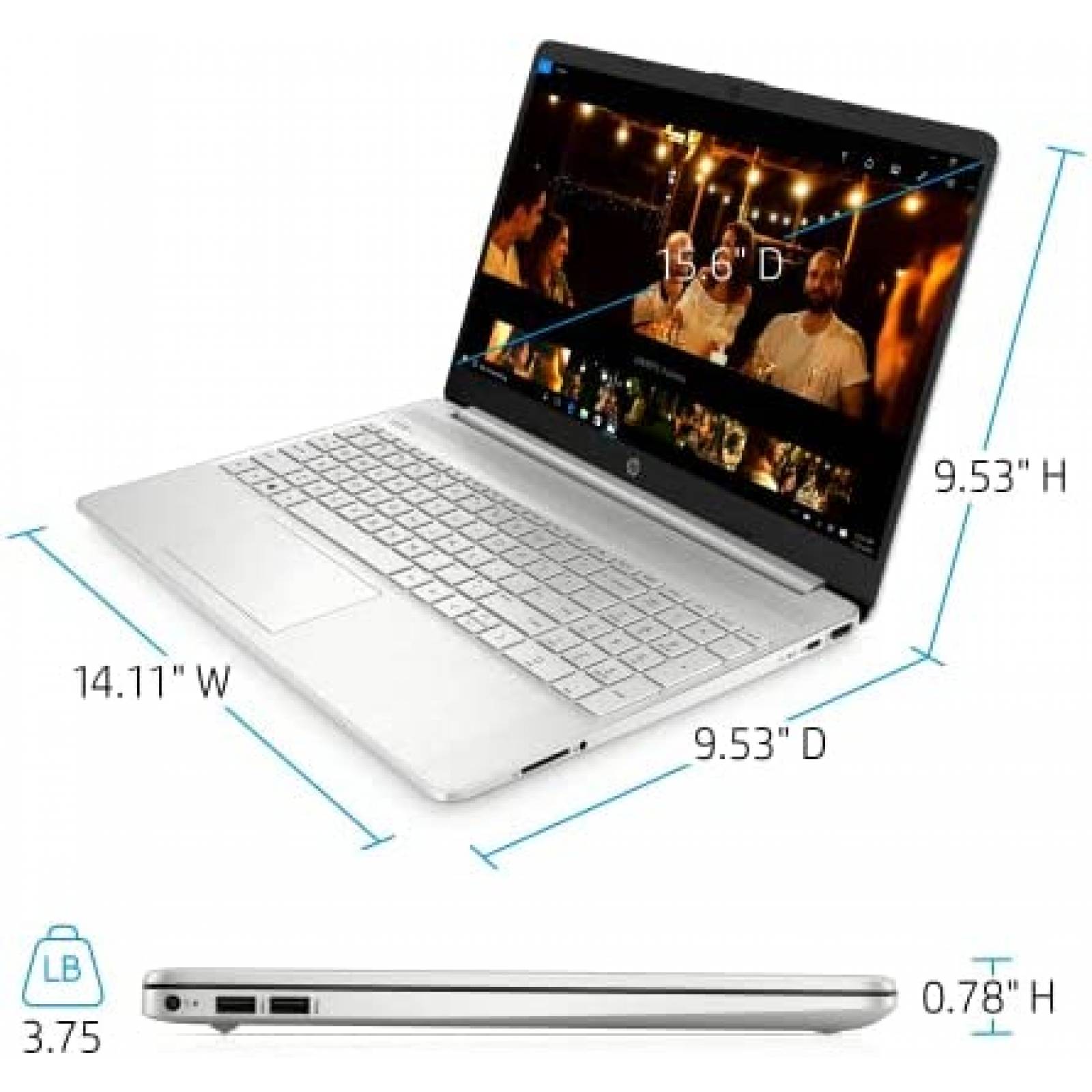 Laptop HP Pavilion Premium 15.6'' N3050 16GB 1TB AMD Radeon