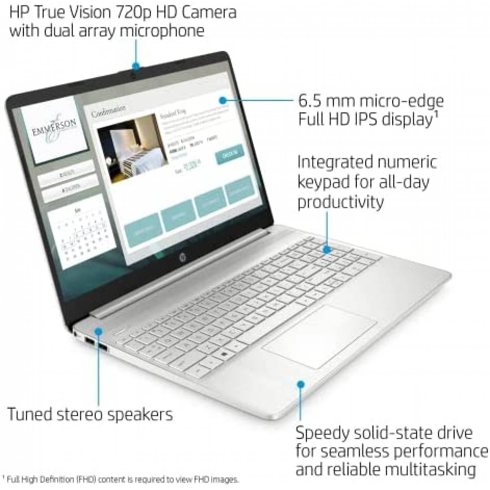Laptop HP Pavilion Premium 15.6'' N3050 16GB 1TB AMD Radeon