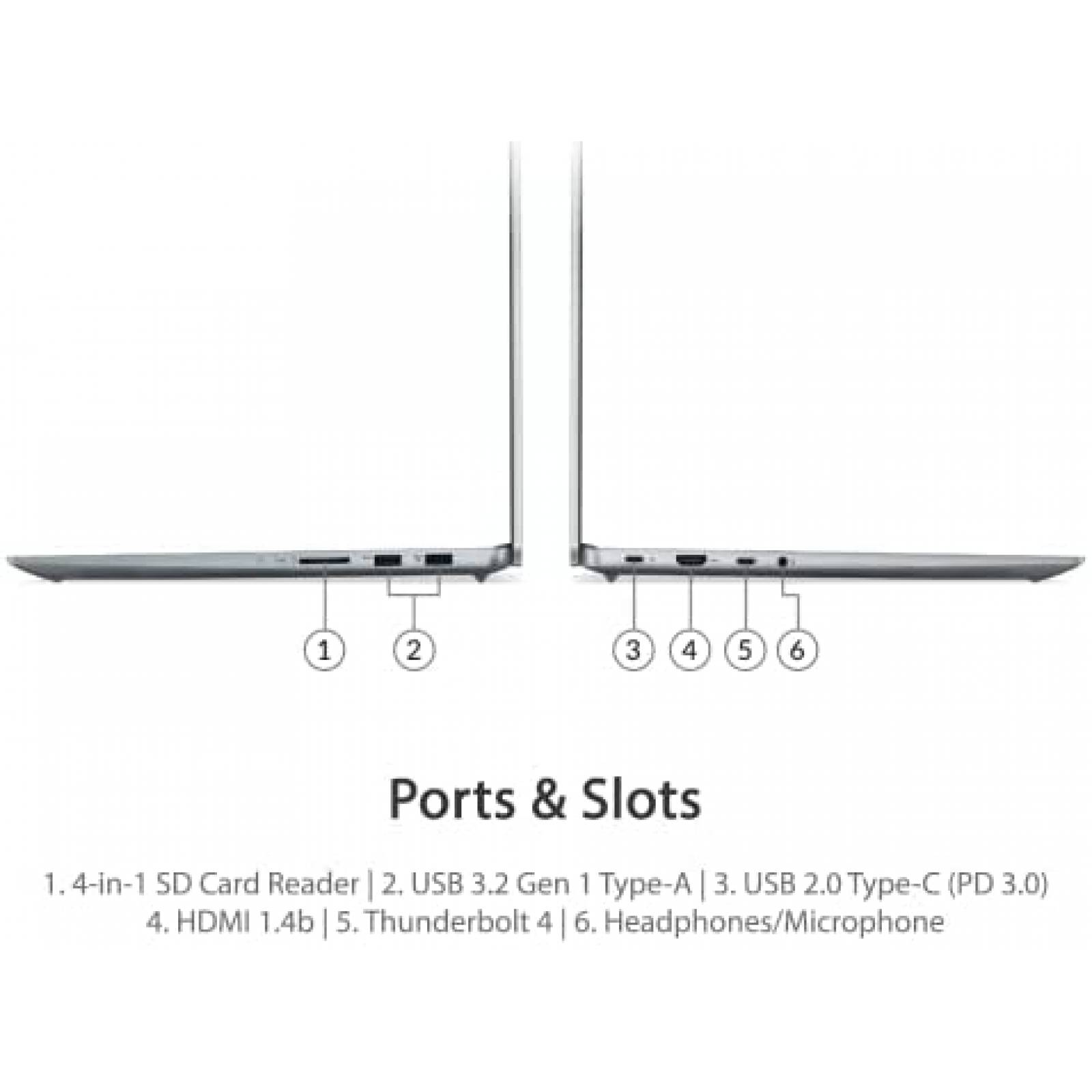 Laptop Lenovo Ideapad 5i Pro 16'' Core i5 8GB 1TB -Gris