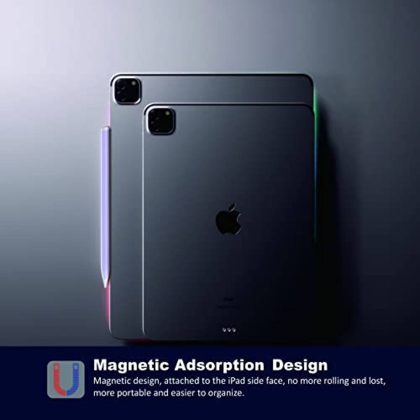 Pluma Stylus PERMARK Compatible con iPad/iPhone -Morado