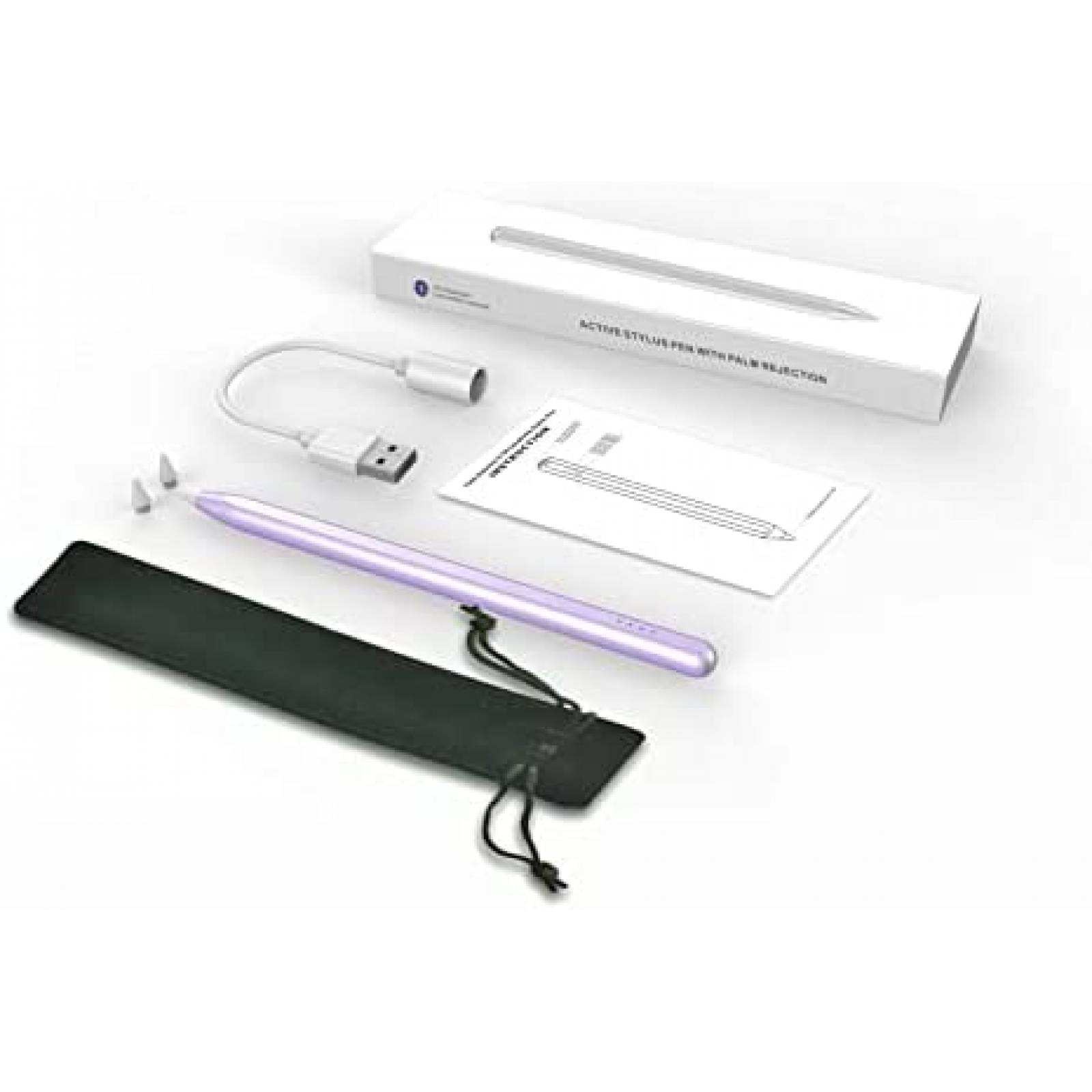 Pluma Stylus PERMARK Compatible con iPad/iPhone -Morado