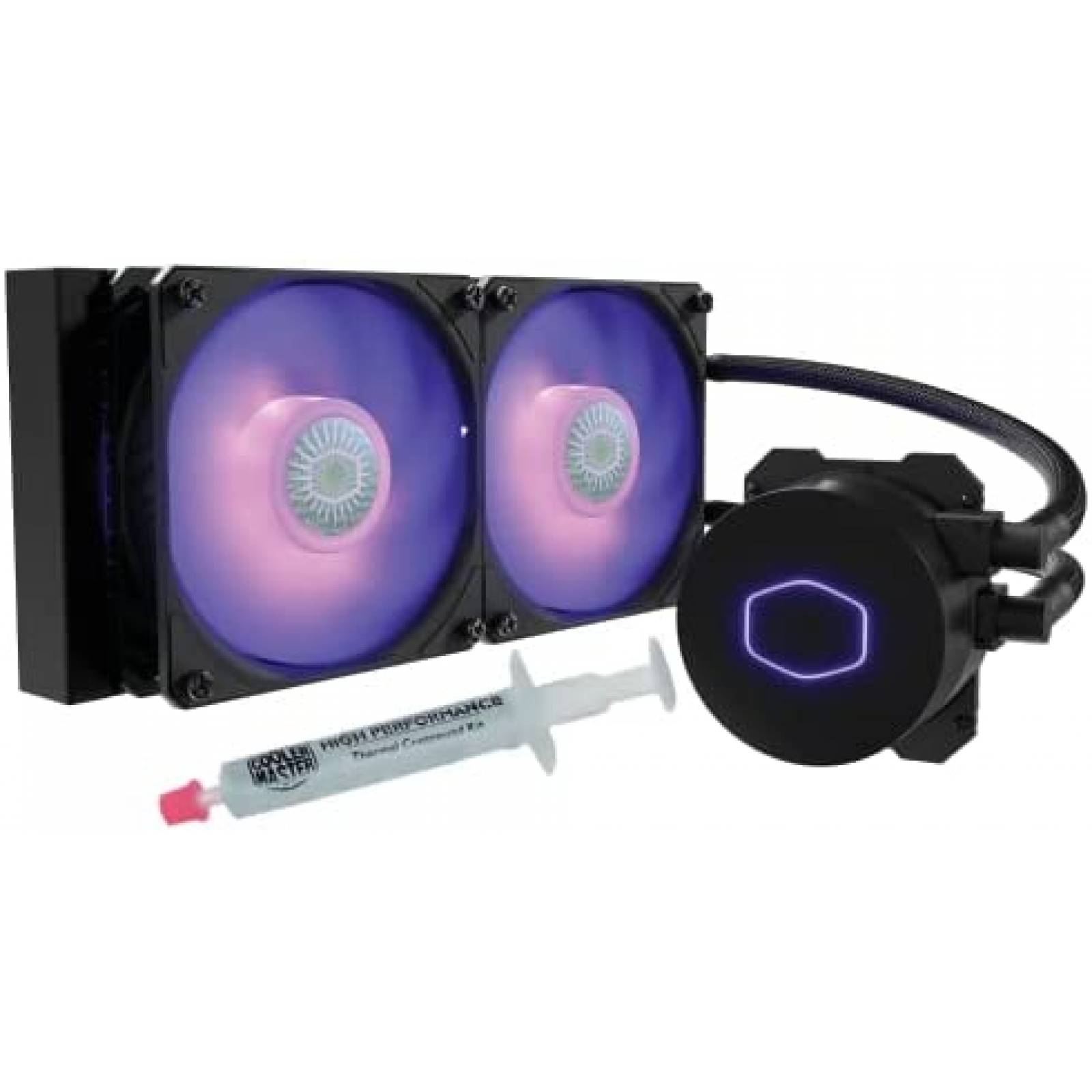 Enfriador de Liquido Cooler Master Ventiladores RGB Para CPU