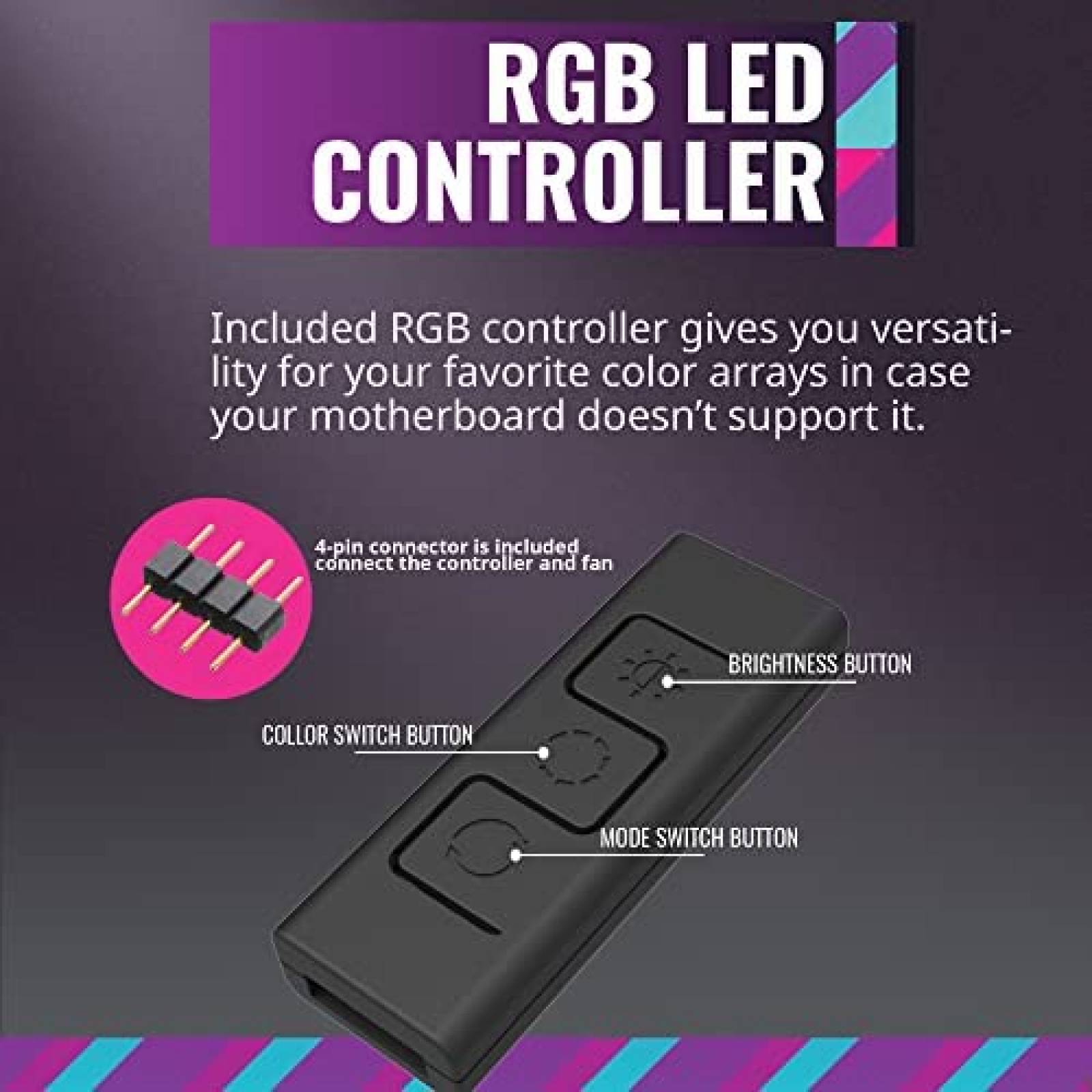 Enfriador de Liquido Cooler Master Ventiladores RGB Para CPU