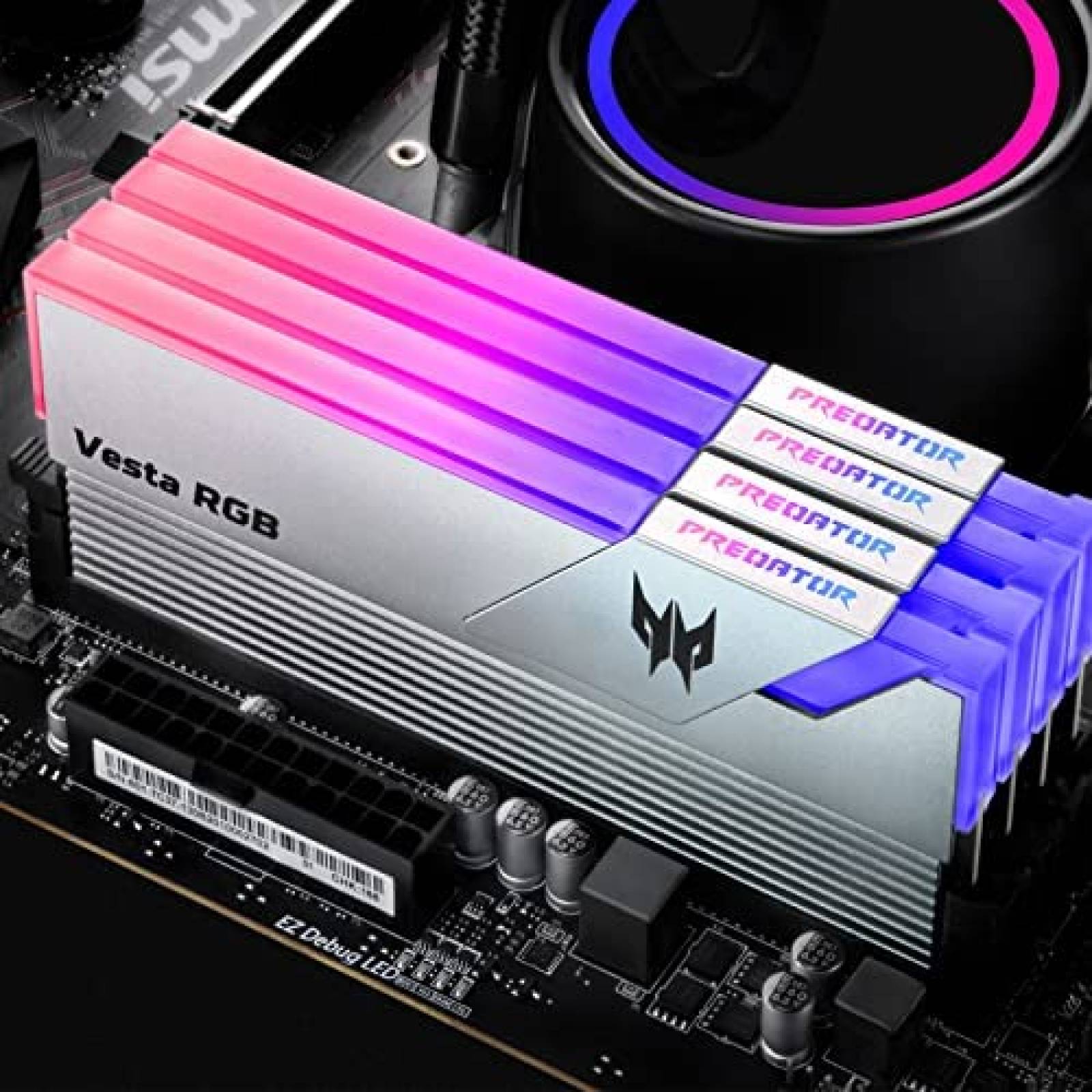 RAM RGB Acer Predator Vesta Gamer 32G 2pz 16GB DDR4 3200MHz