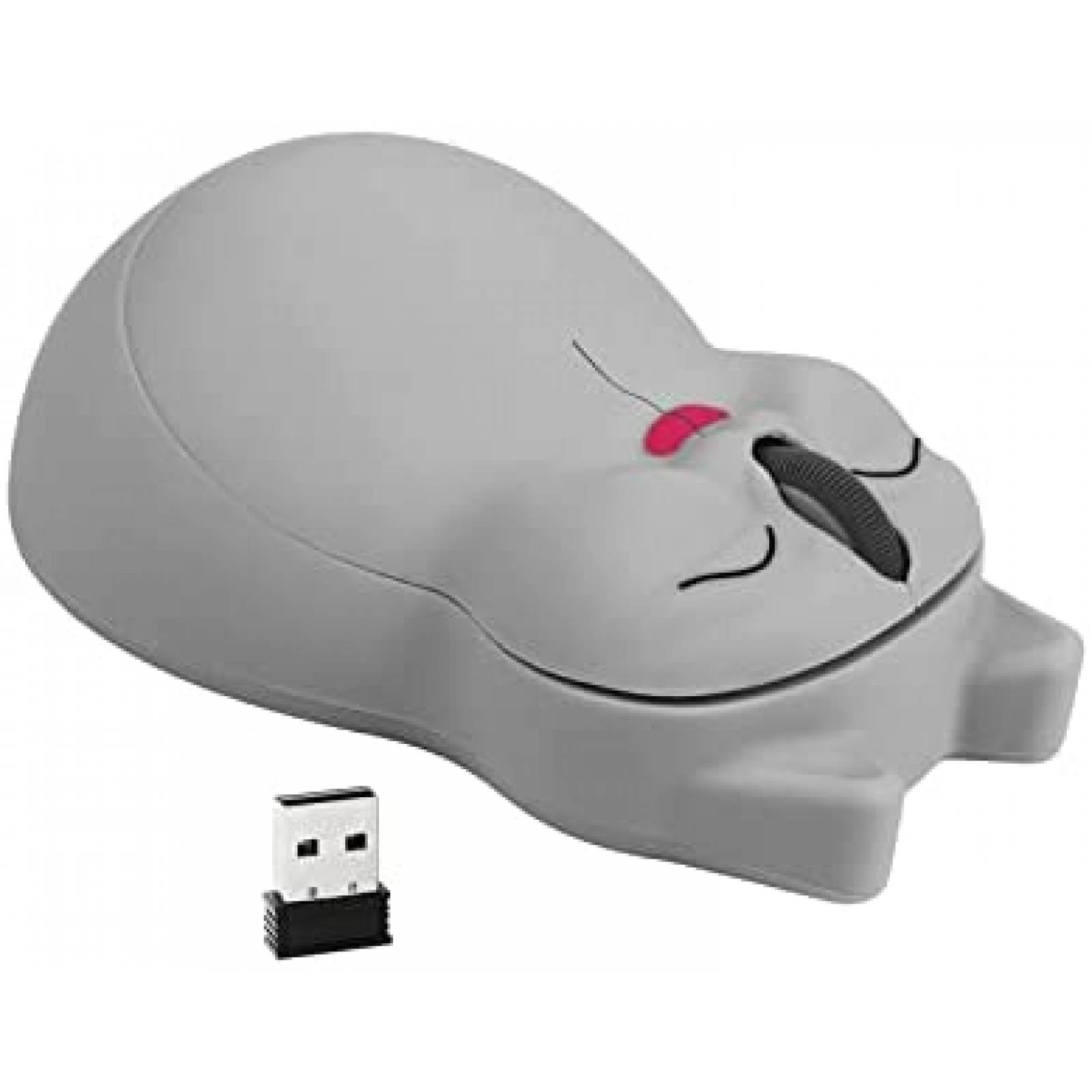 Mouse Inalambrico Generico USB 1200DPI para Nios -Gris