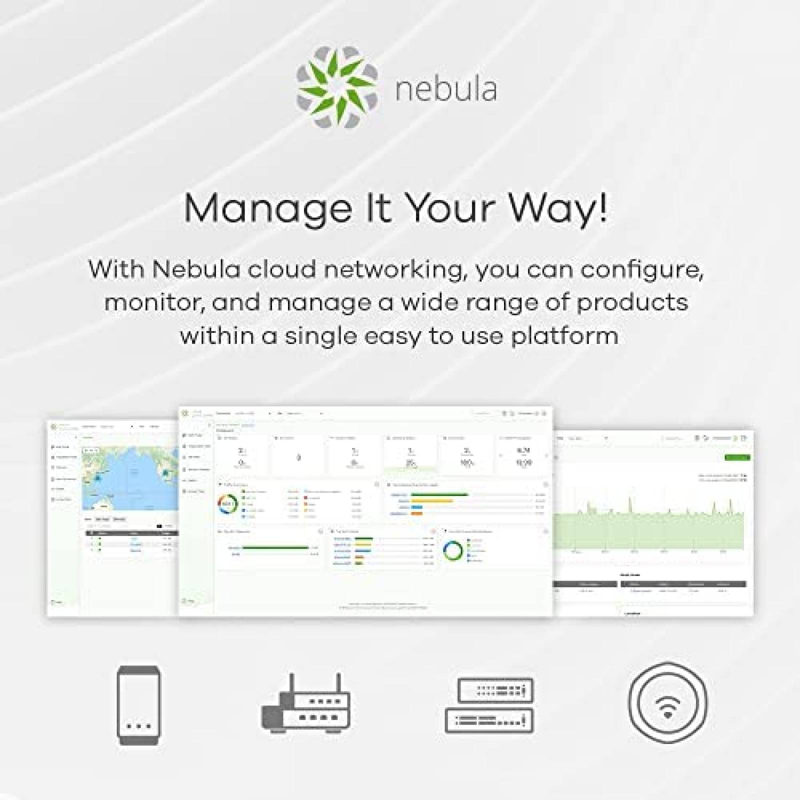 Conmutador Hibrido ZyXEL GS1915-8EP 8 Puertos 60W Smart