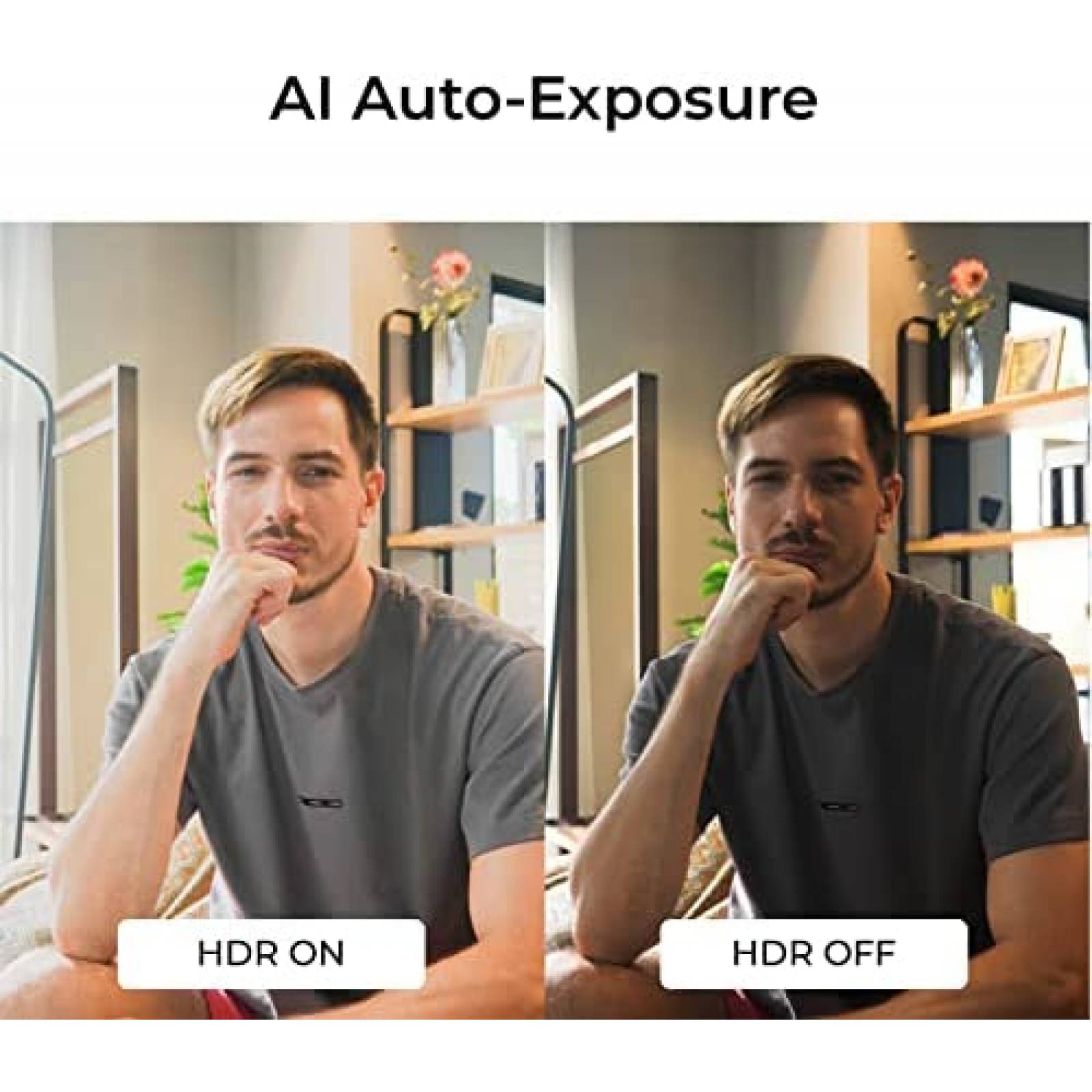 Camara Web Obsbot Meet 1080p Video Conferencia -Negro