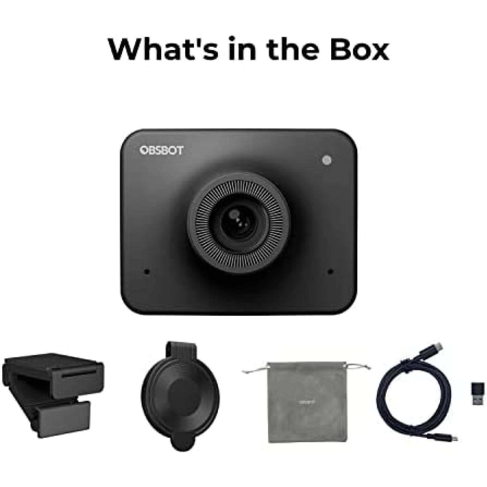 Camara Web Obsbot Meet 1080p Video Conferencia -Negro