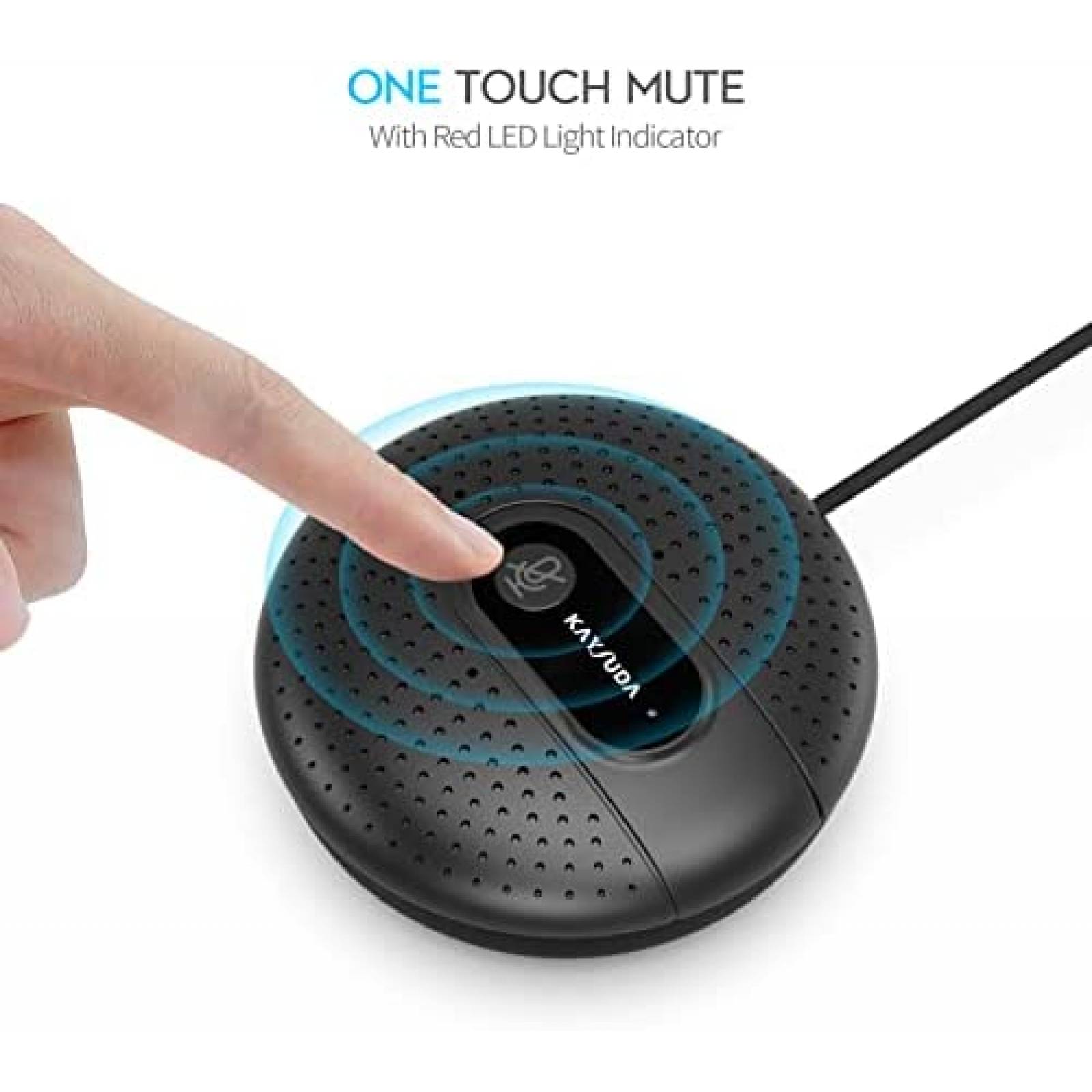 Microfono Omnidireccional KAYSUDA Plug & Play -Negro