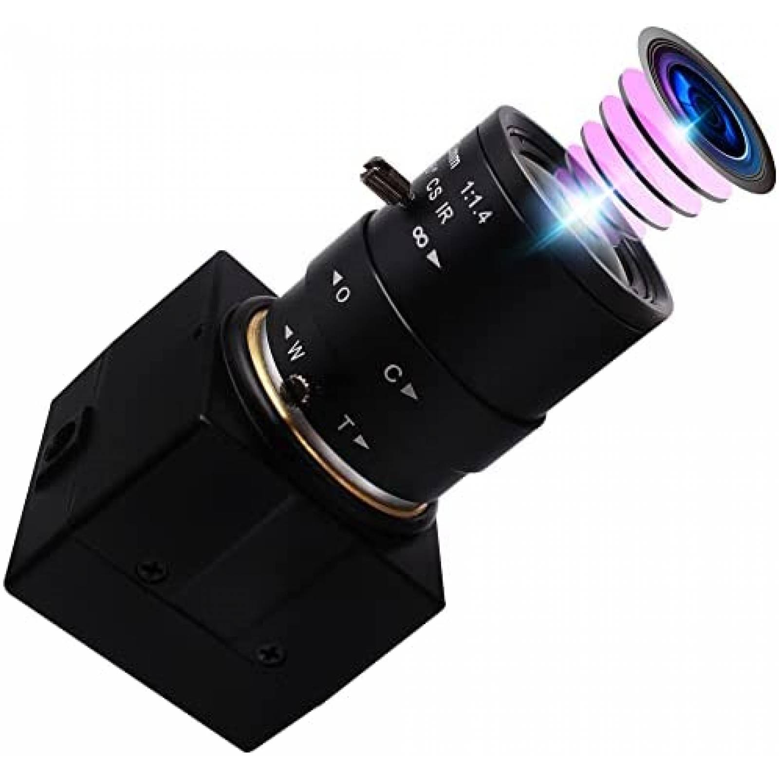 Webcam ALPCAM 4K 30 fps USB Ultra HD 2160P con Zoom optico