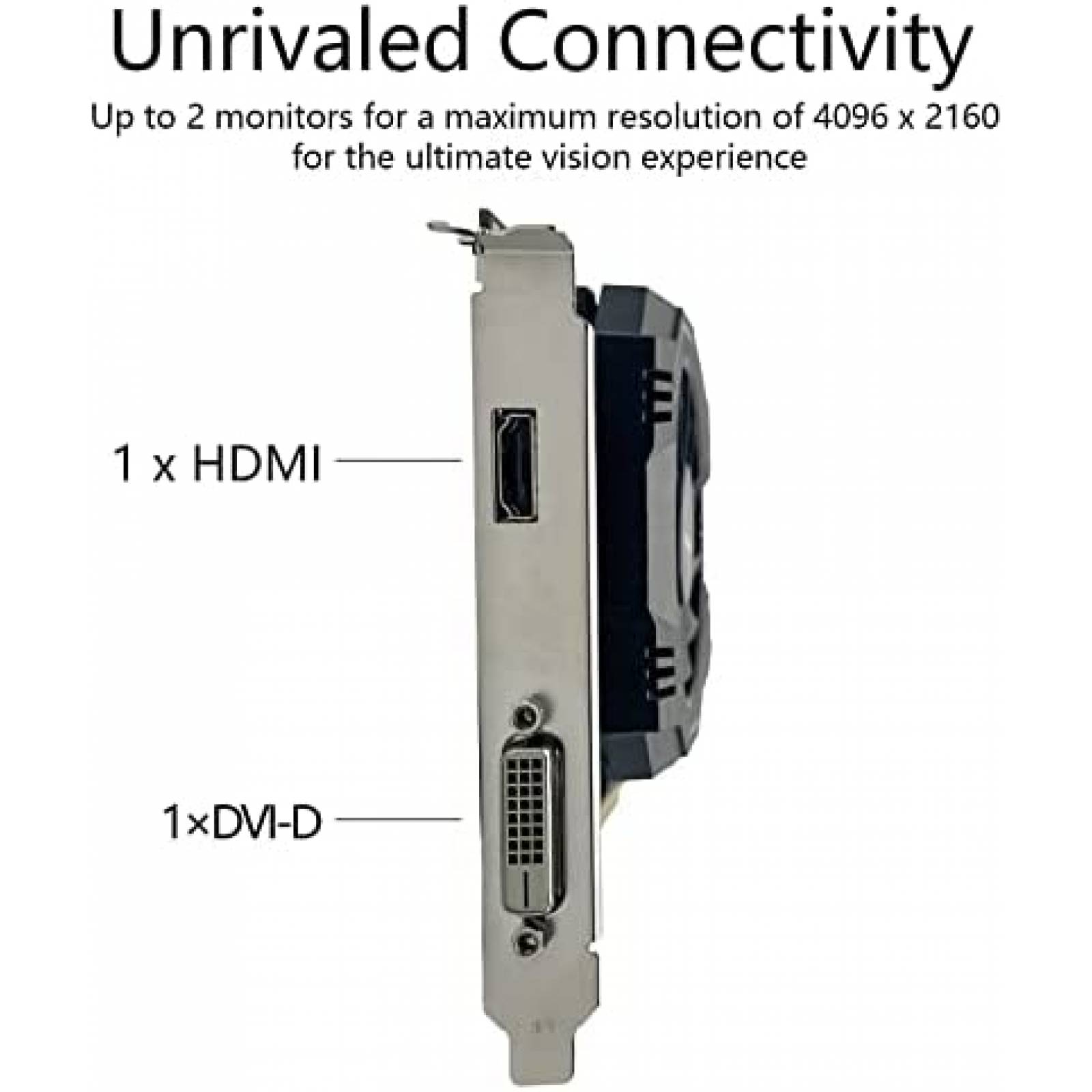 Tarjeta de Video SHOWKINGS NVIDIA GeForce GT 1030 4GB GDRR4