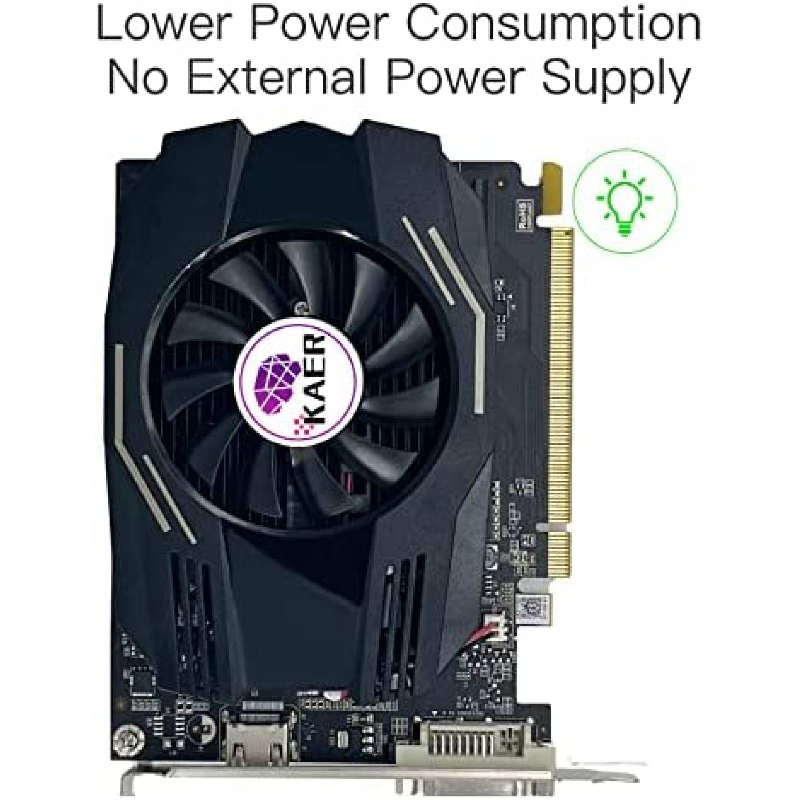 Tarjeta de Video SHOWKINGS NVIDIA GeForce GT 1030 4GB GDRR4