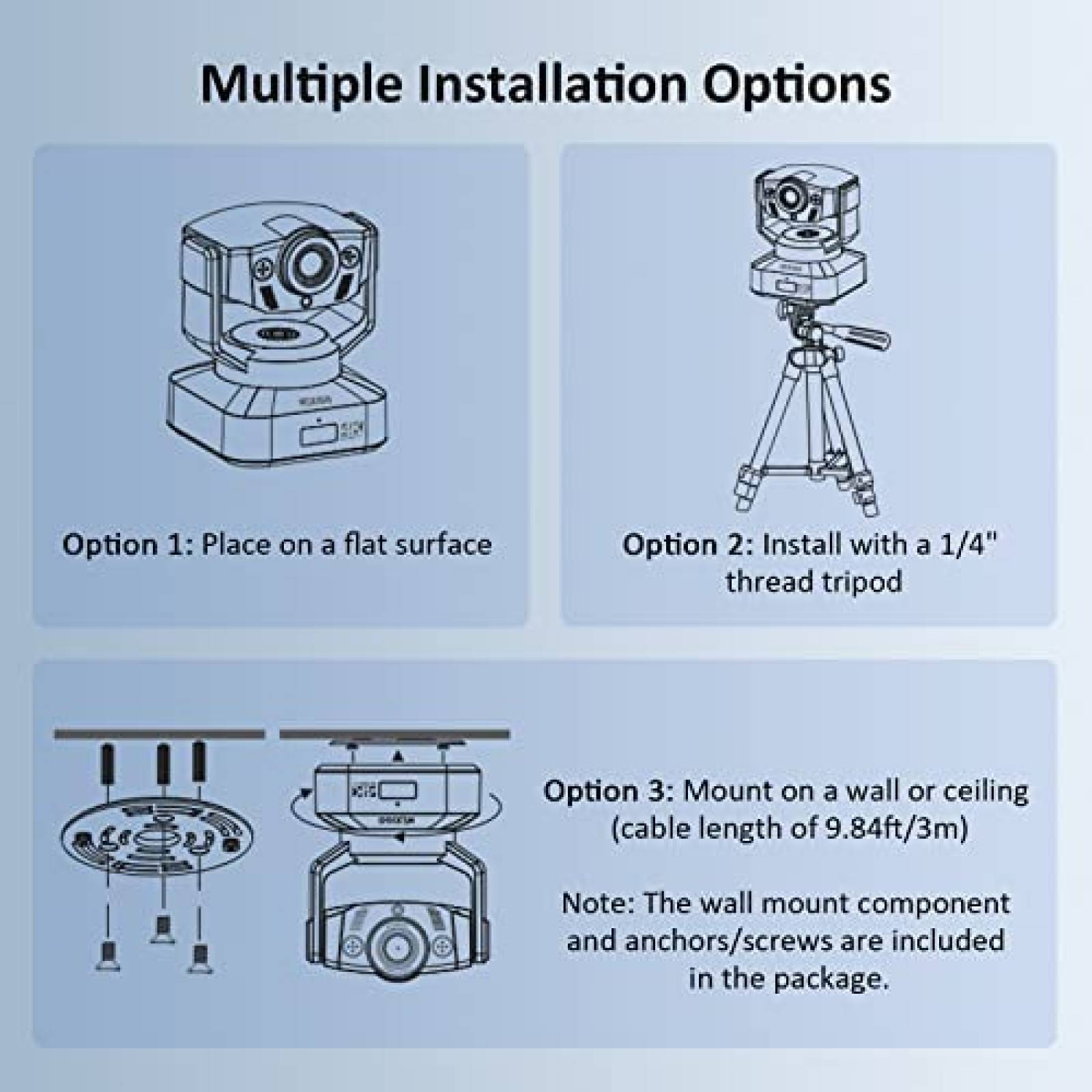 Webcam Nexigo 4K Zoom Digital 5X Control Remoto -Negro