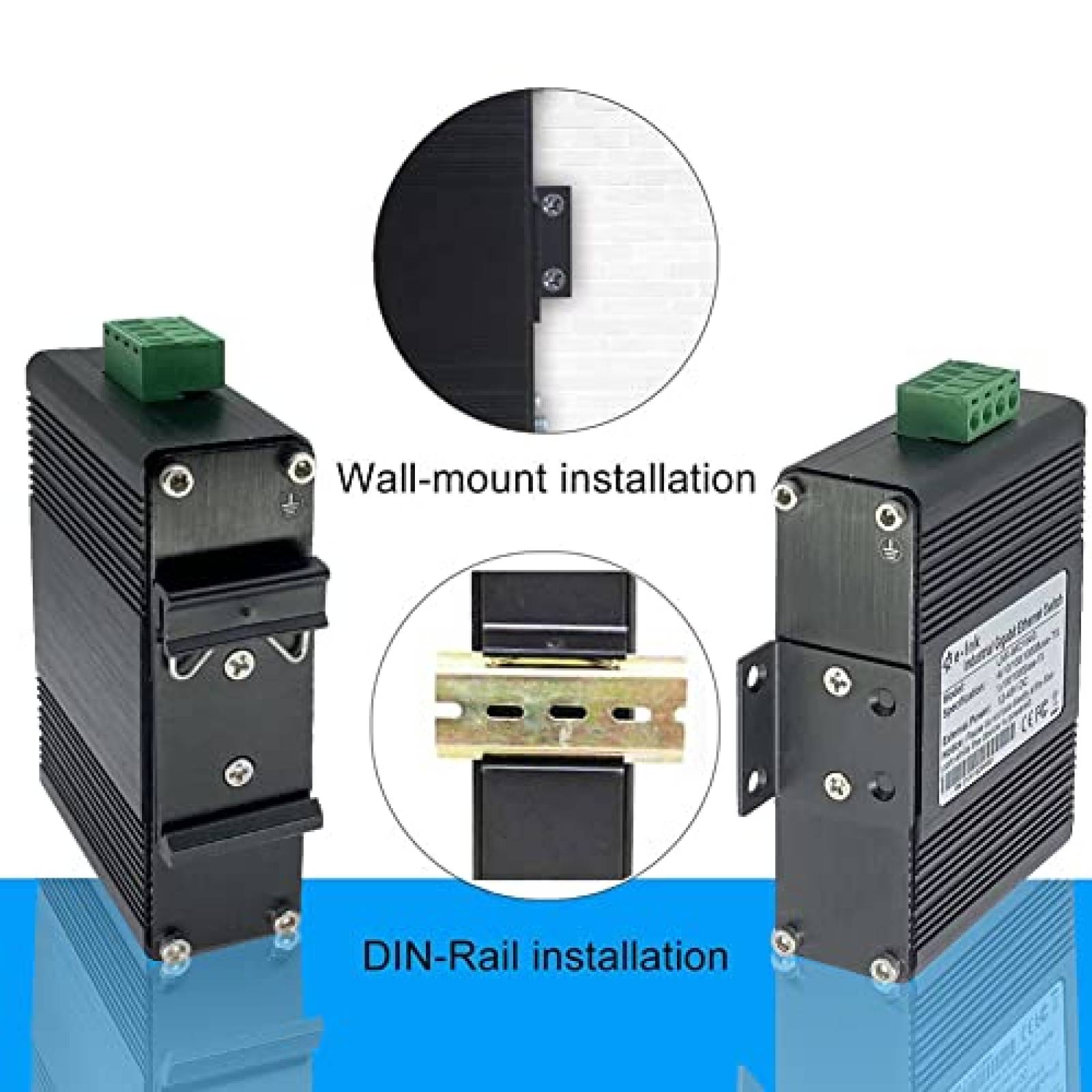 Mini Industrial Switch Star Route Capacidad de Conmutacion