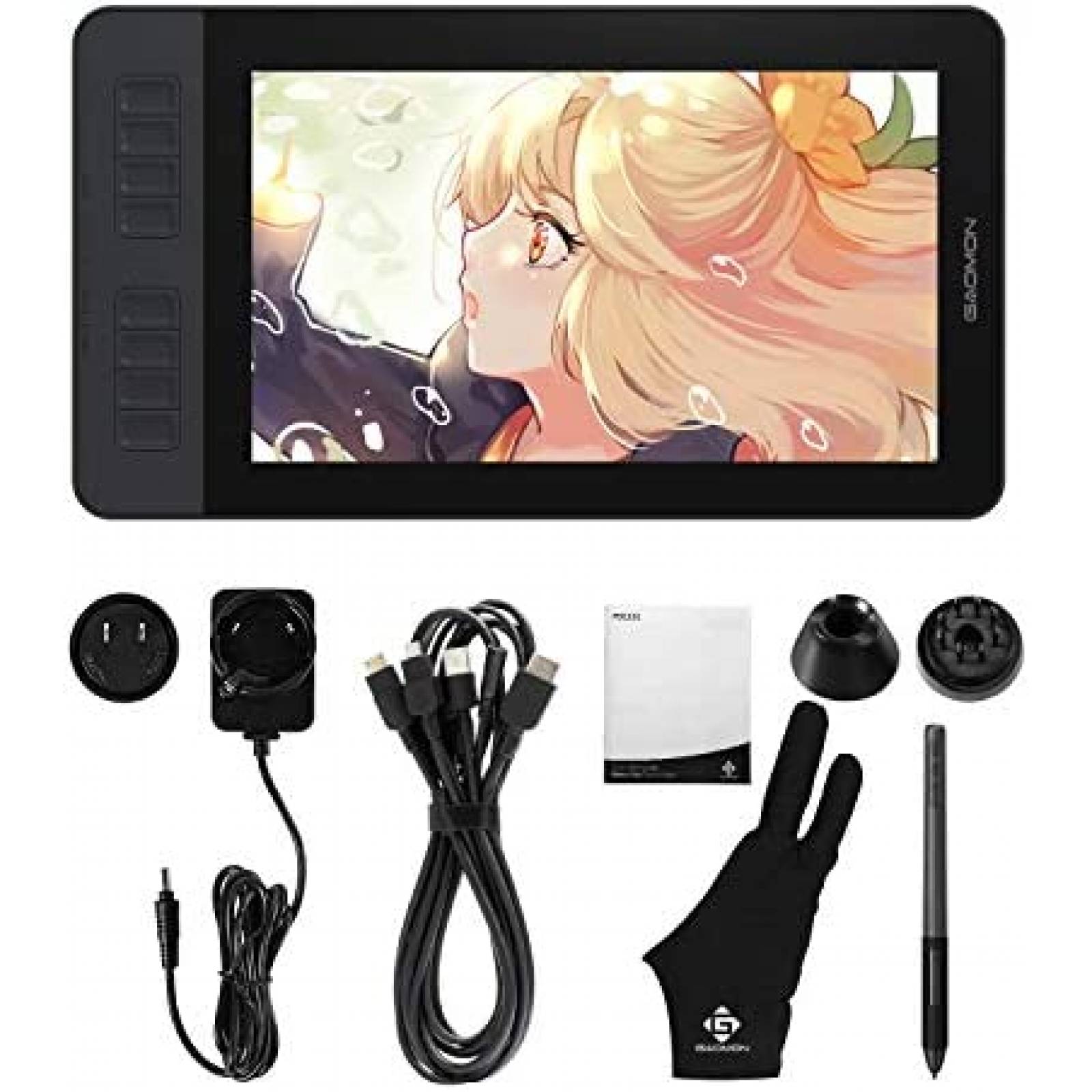 Tableta Dibujo Gaomon PD1161 11.6'' 8192 Niveles Presion -N