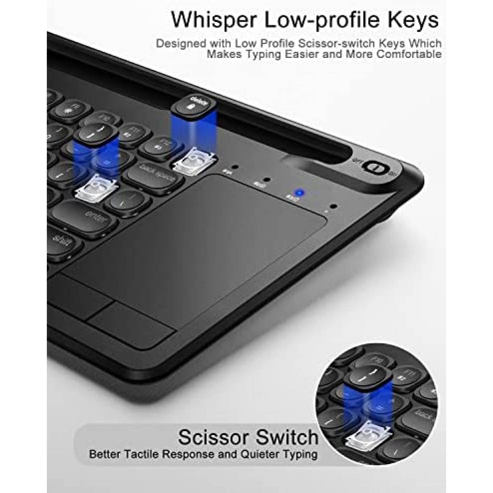 Teclado para Tablet/Celular Dracool Bluetooth -Negro