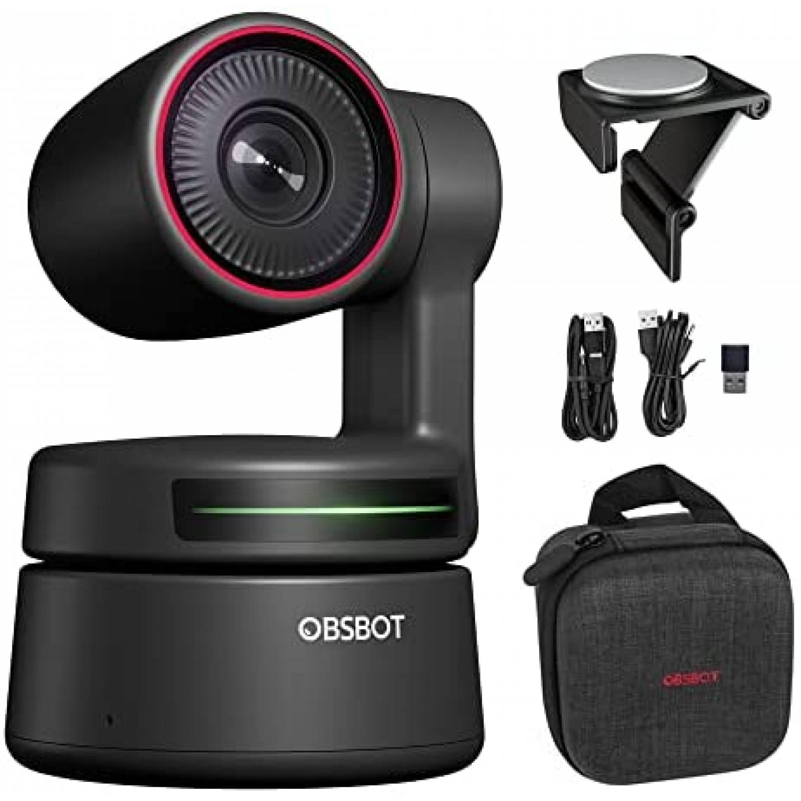 Webcam OBSBOT Tiny 4K Ultra HD Enfoque Automatico 4X Zoom