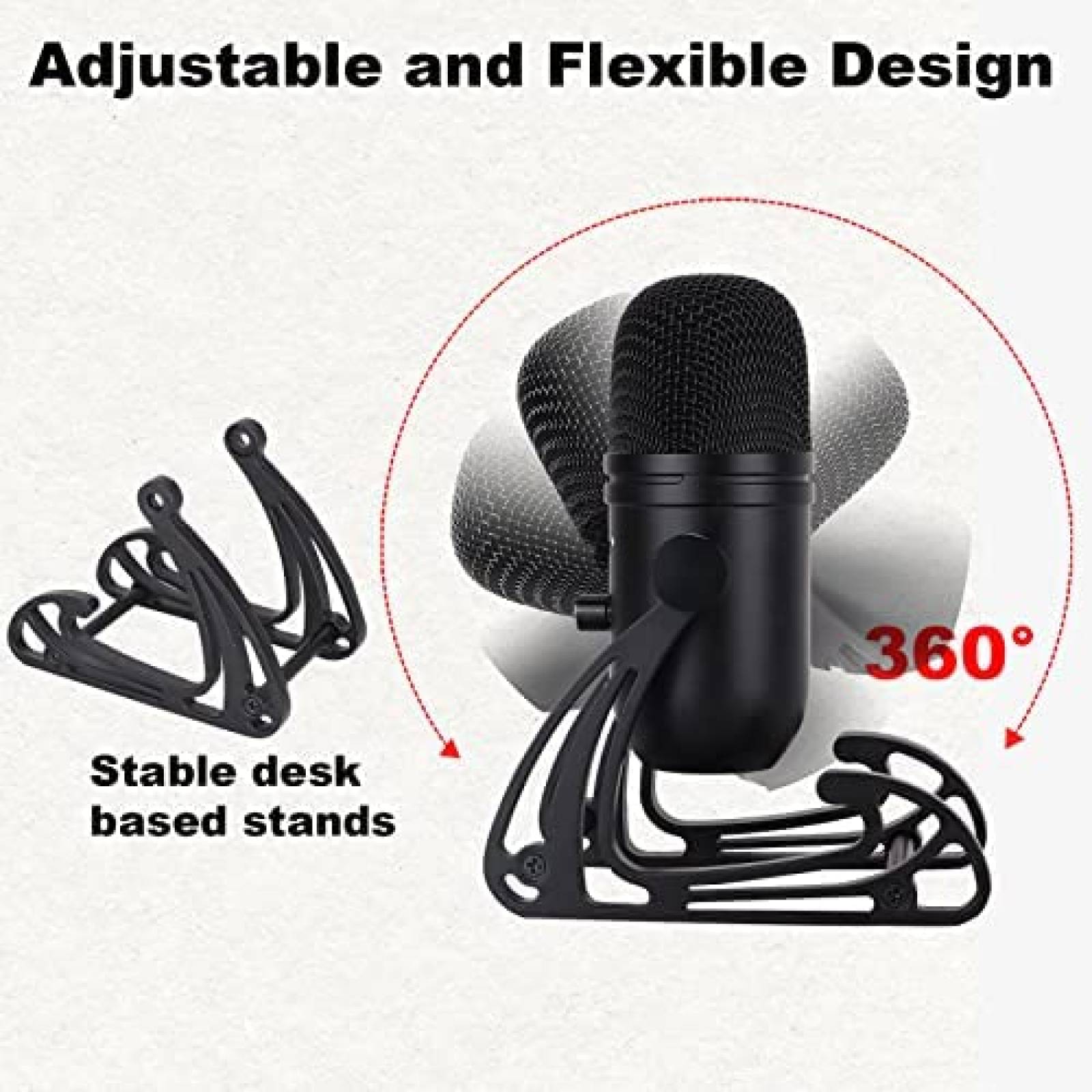 Microfono de Condensador MSIZOY para Transmision Podcasting