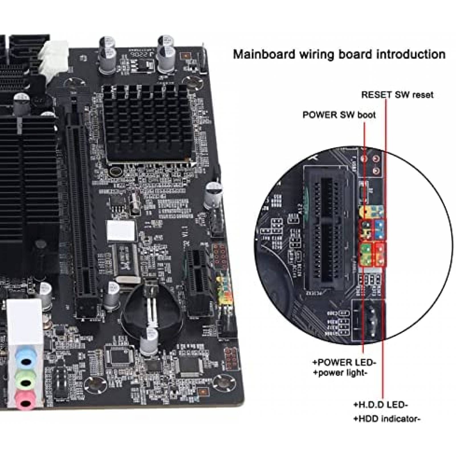 Tarjeta Madre ciciglow X58 Canal Dual DDR3 USB 2.0