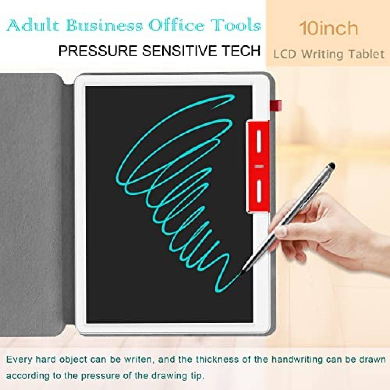 Tableta de Escritura KURATU LCD 10'' de Dibujo Electronico