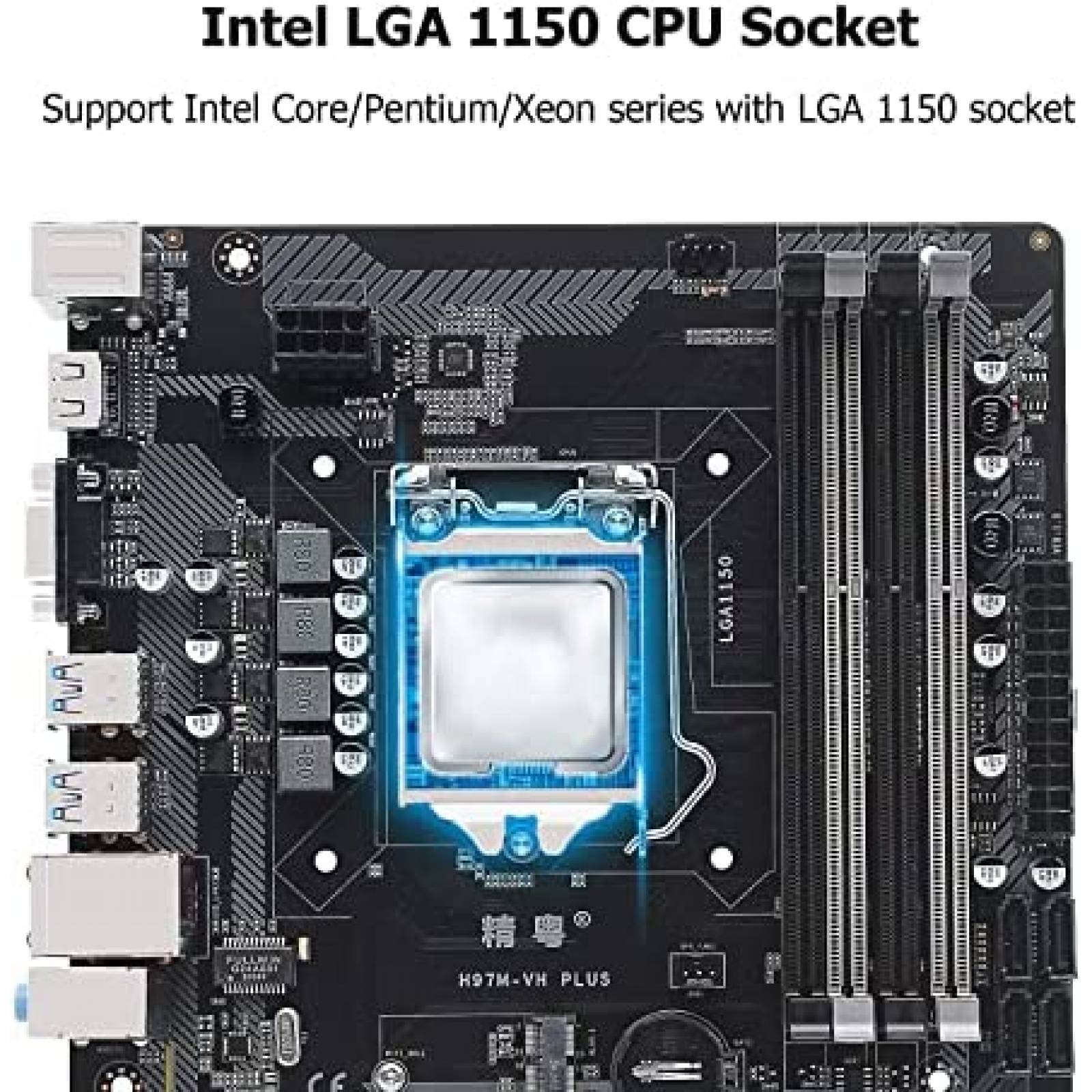 Tarjeta Madre SHANGZHAOYUAN Procesador IntelCore i3/i5/i7