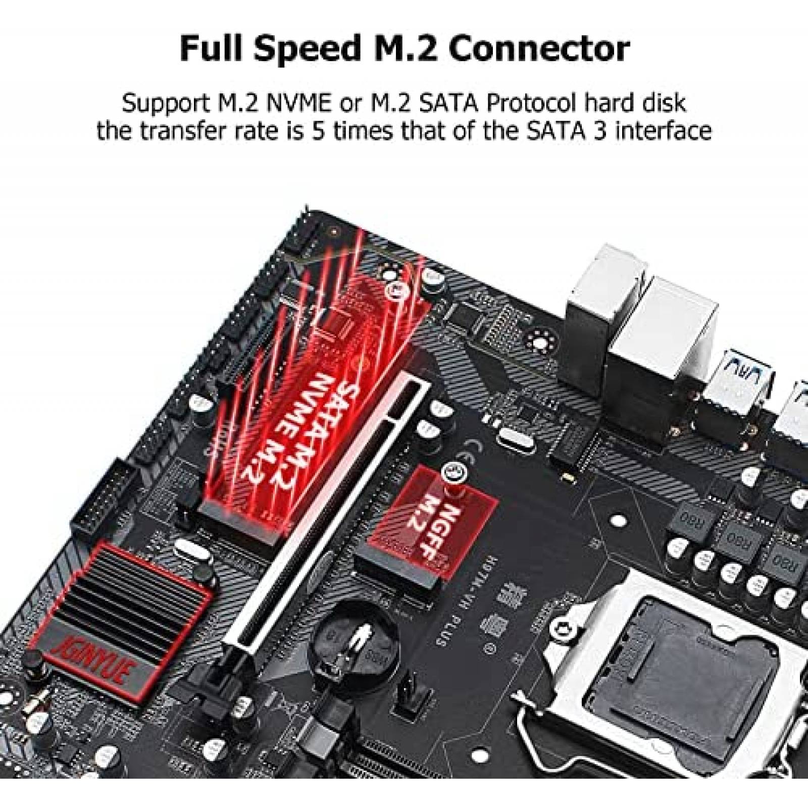 Tarjeta Madre SHANGZHAOYUAN Procesador IntelCore i3/i5/i7