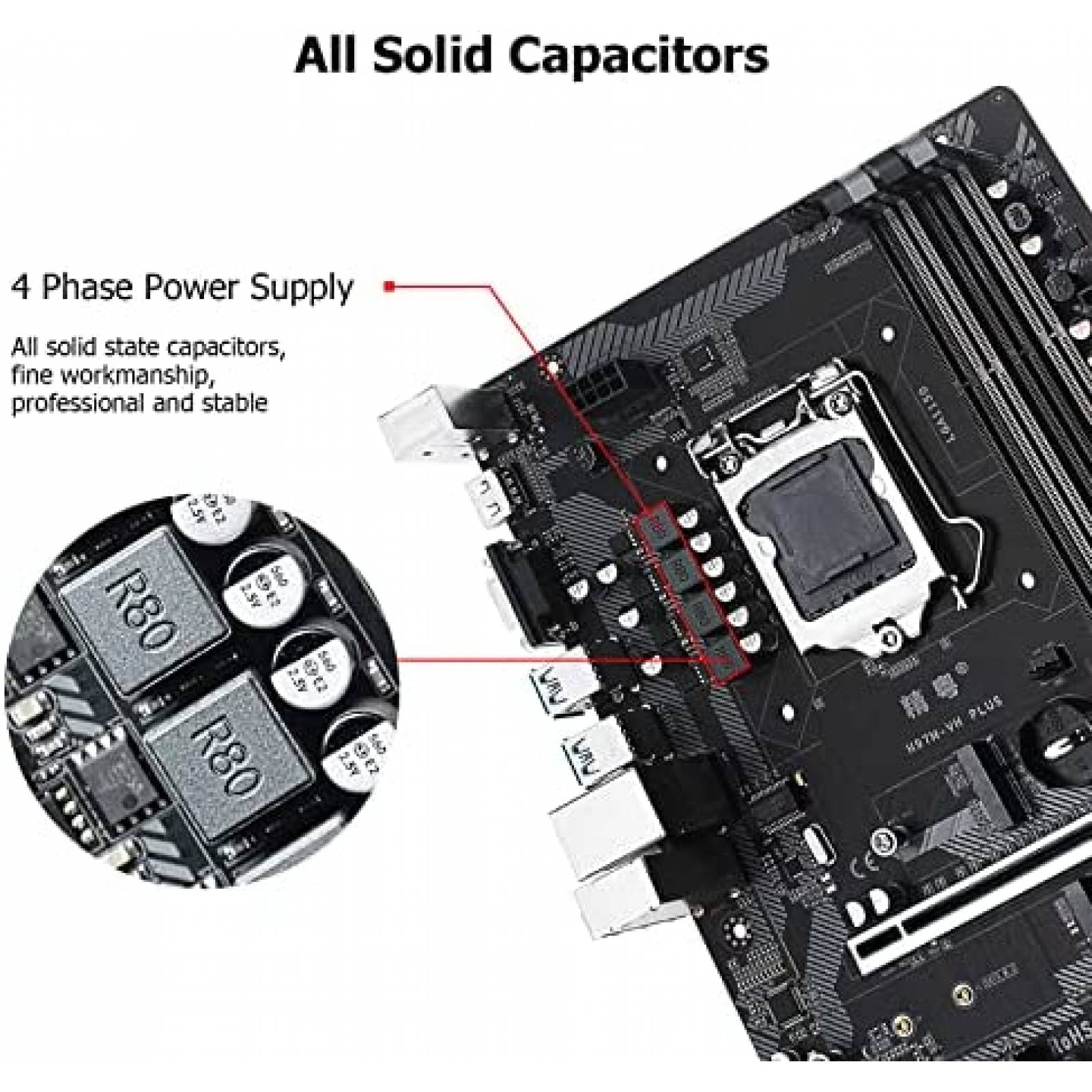 Tarjeta Madre SHANGZHAOYUAN Procesador IntelCore i3/i5/i7