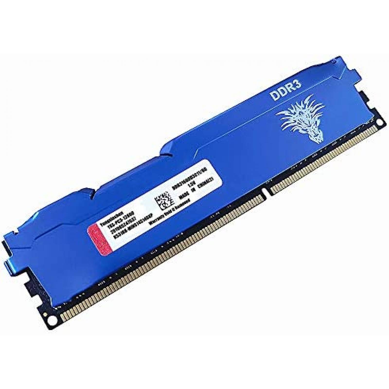 Memoria Yongxinsheng 8GB DDR3 1600MHz 240Pins 1.5V -Azul