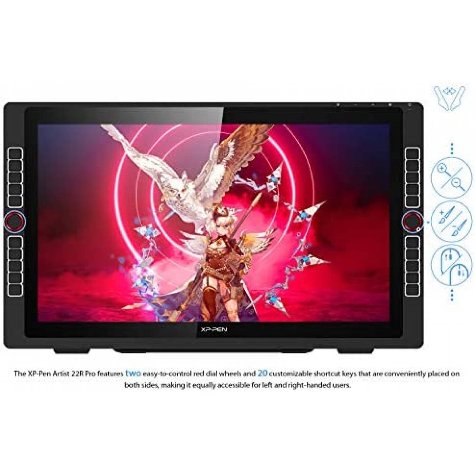 Tableta Dibujo XP-PEN Artist22R Pro 21.5 pulgadas -Negro