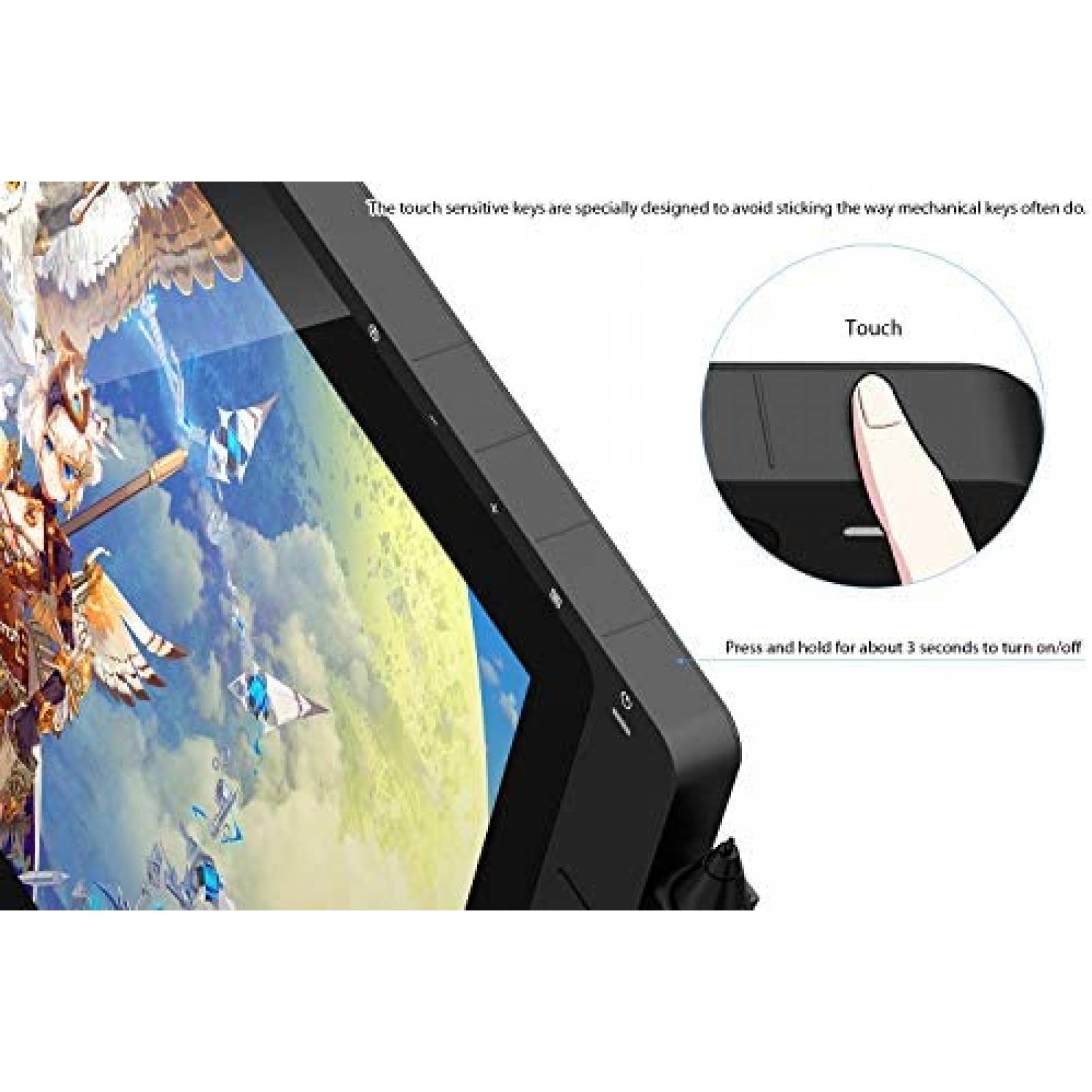 Tableta Dibujo XP-PEN Artist22R Pro 21.5 pulgadas -Negro