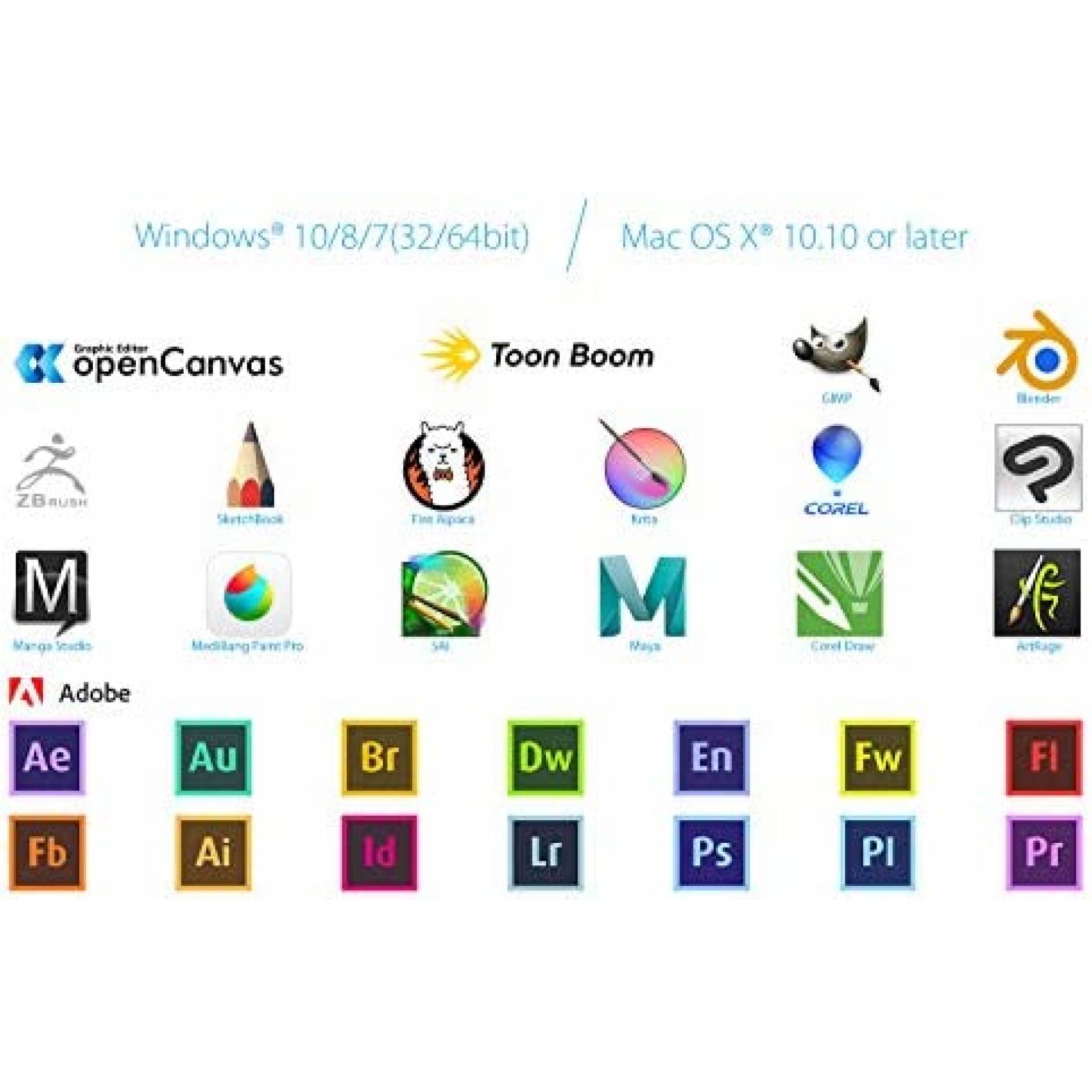 Tableta Dibujo XP-PEN Artist22R Pro 21.5 pulgadas -Negro