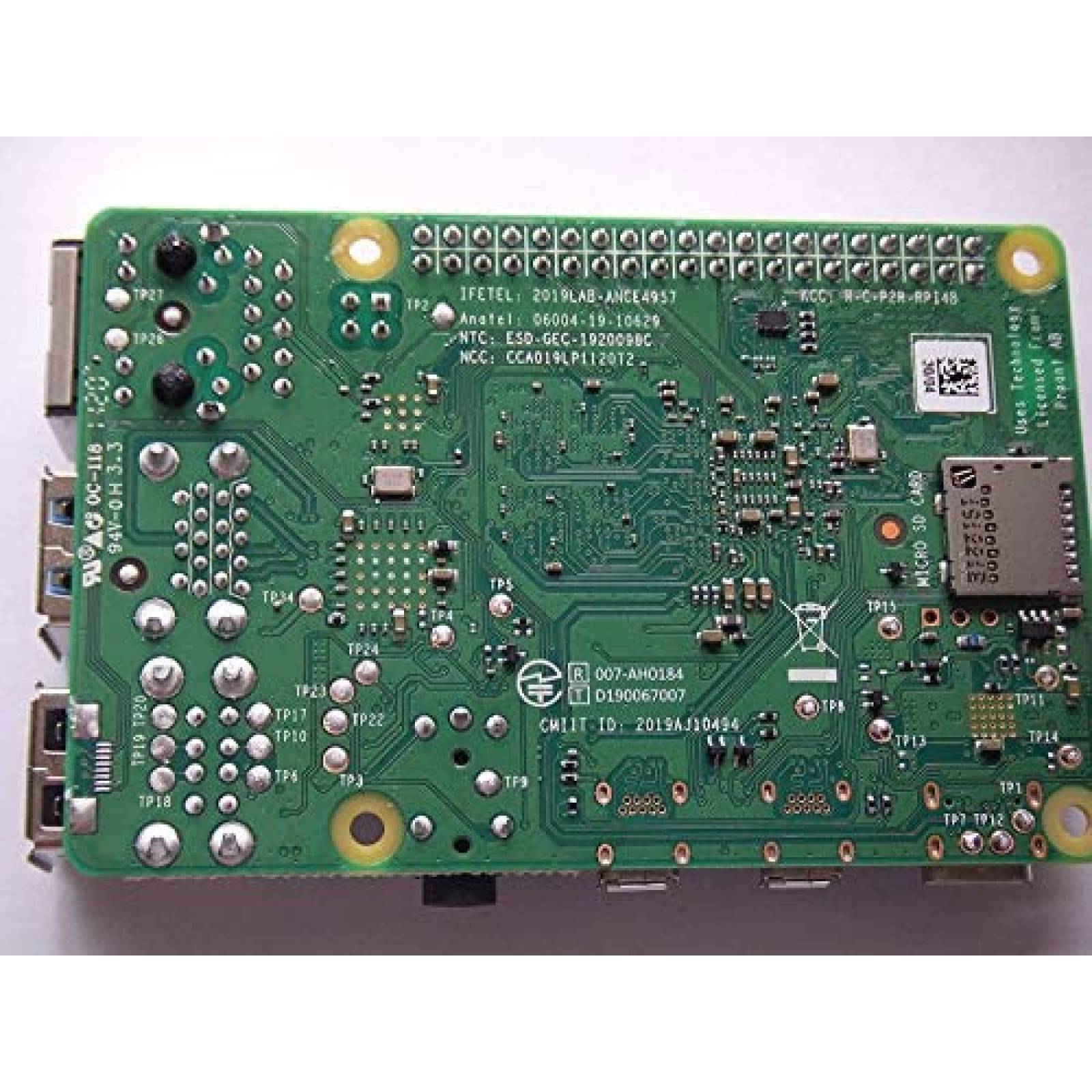 Placa SBC seeed studio Raspberry Pi 4 8GB Mini -Verde