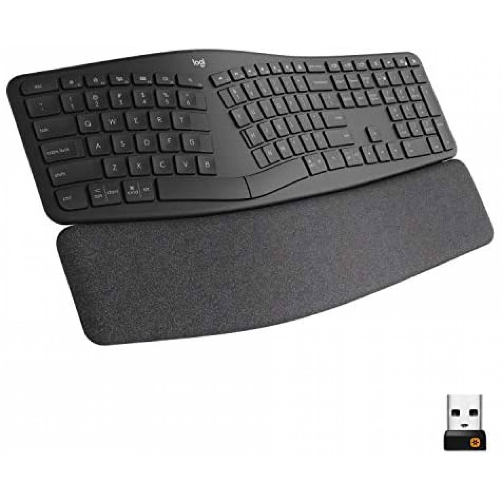 Teclado Logitech Ergo K860 Ergonomico Con Reposamuñecas