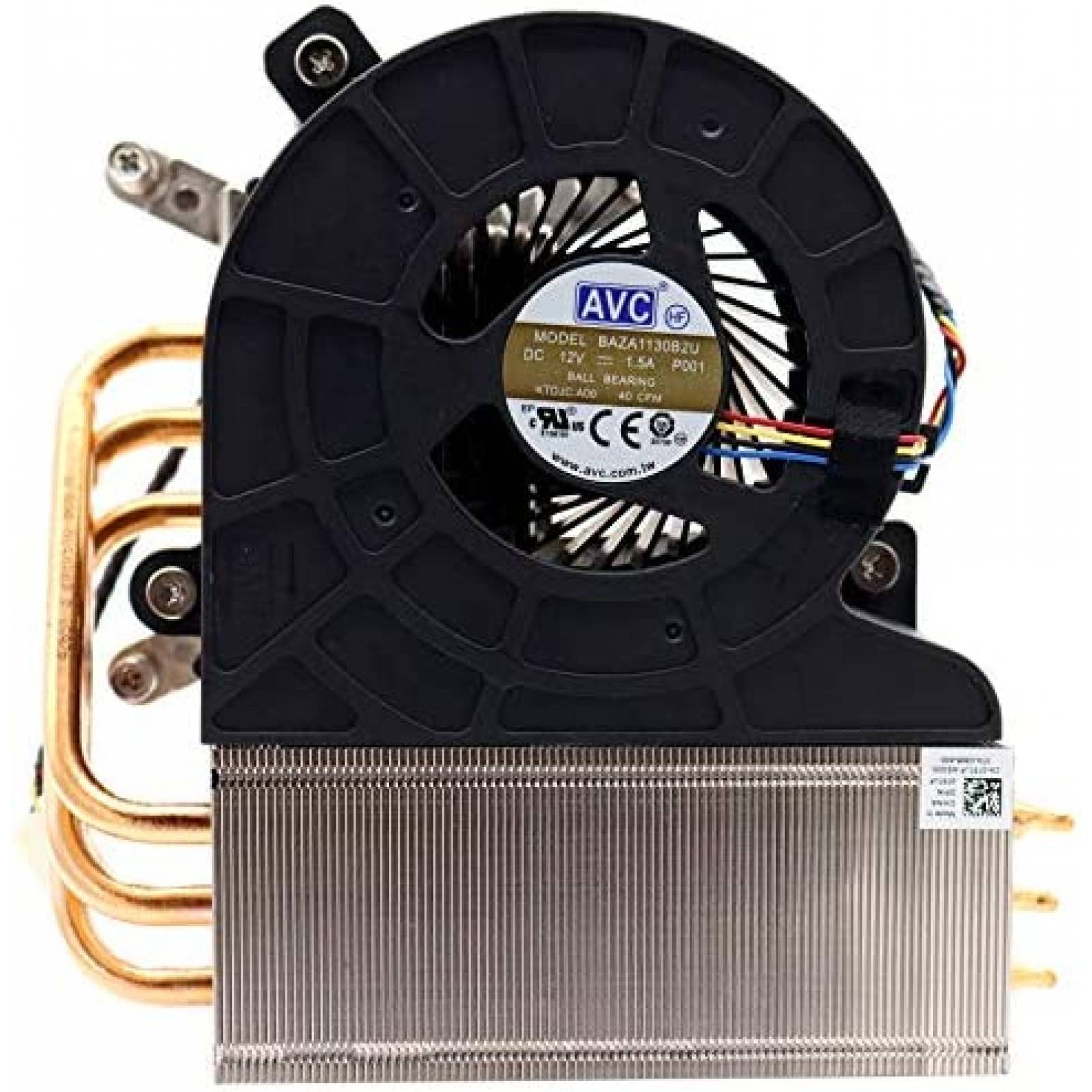 Ventilador AVC BAZA1130B2U Con disipador termico -Negro
