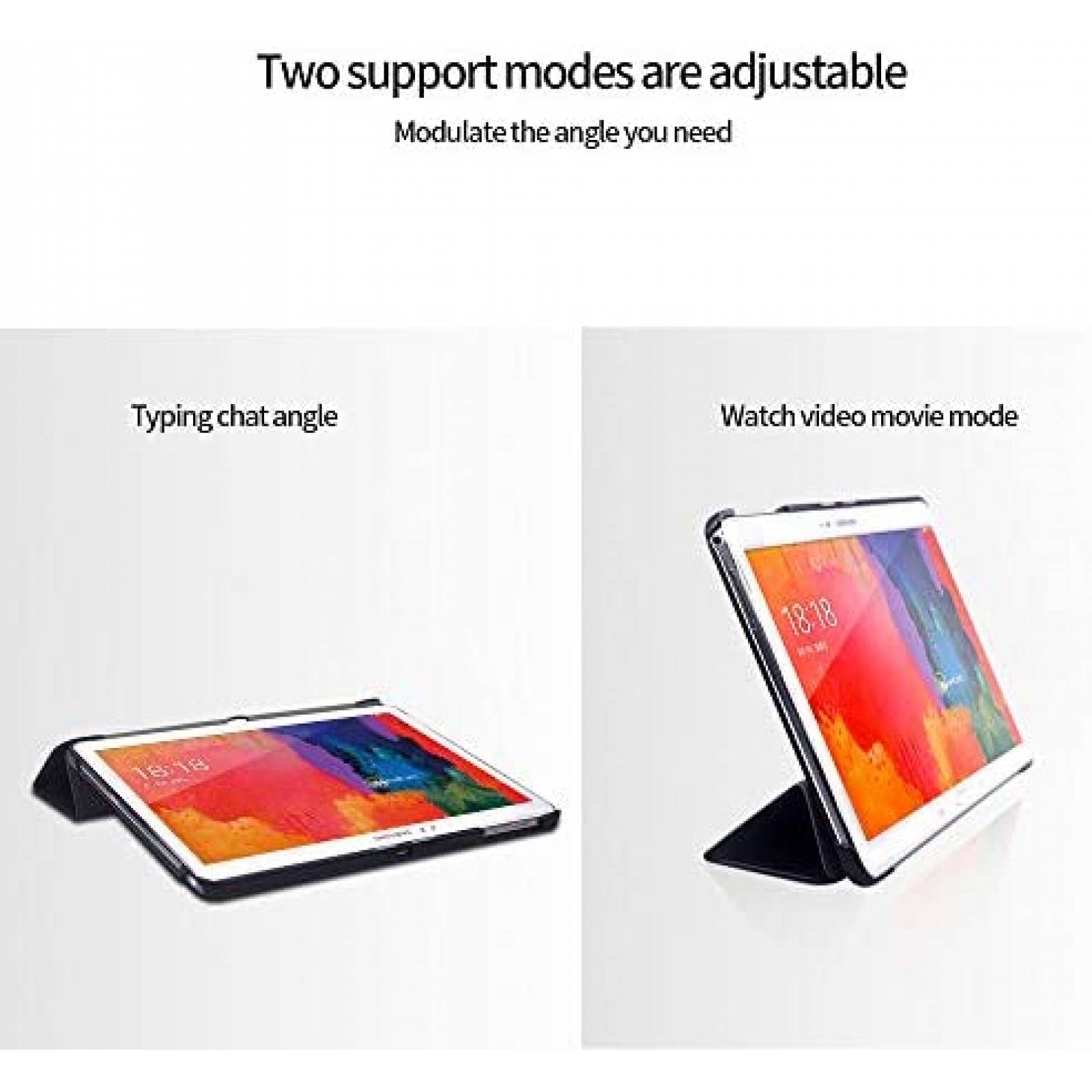 Funda AFesar para Tablet Samsung Galaxy Note 10.1'' -Negro